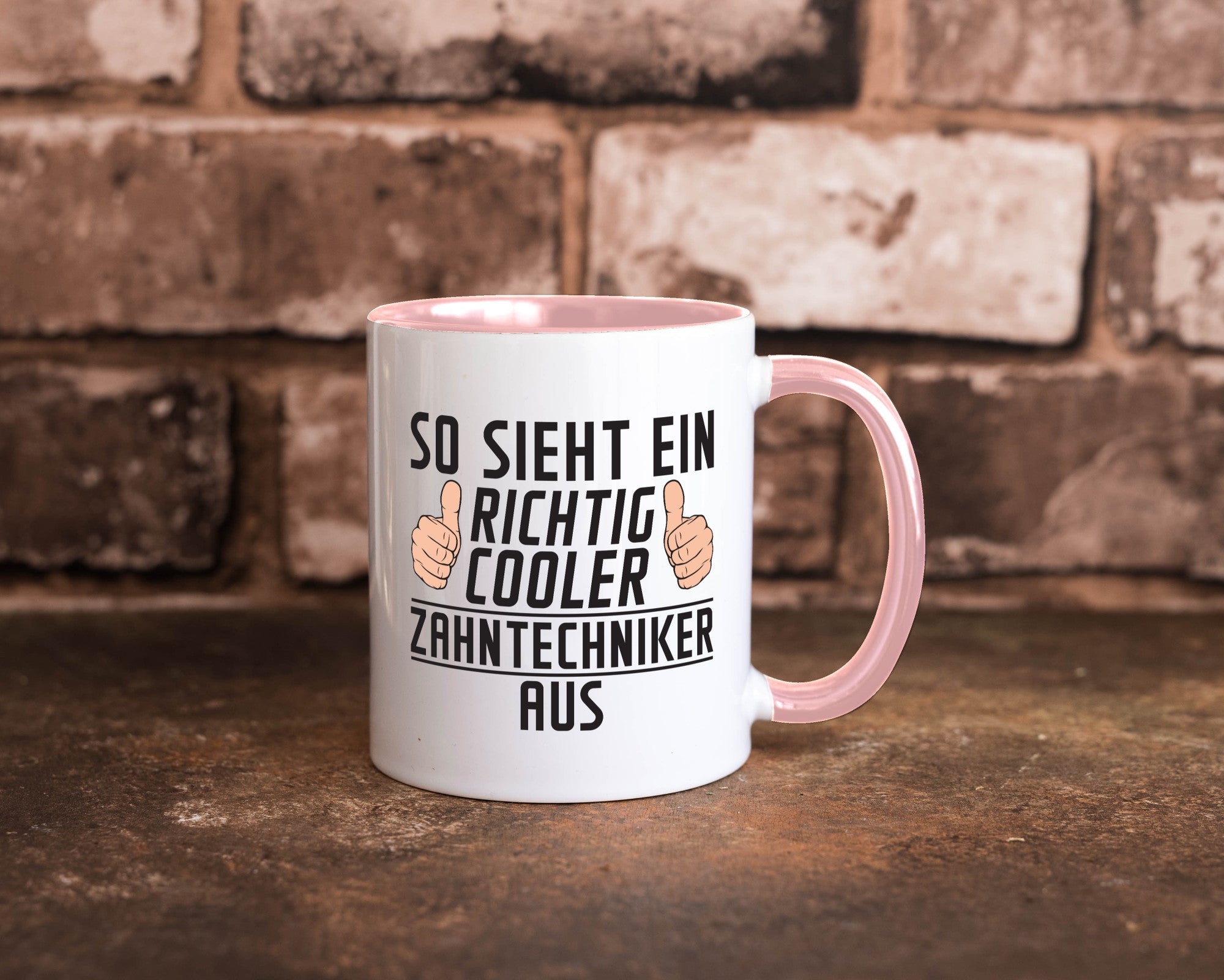 Richtig Cooler Zahntechniker | Zahnmedizin Geschenkidee Humor Tasse