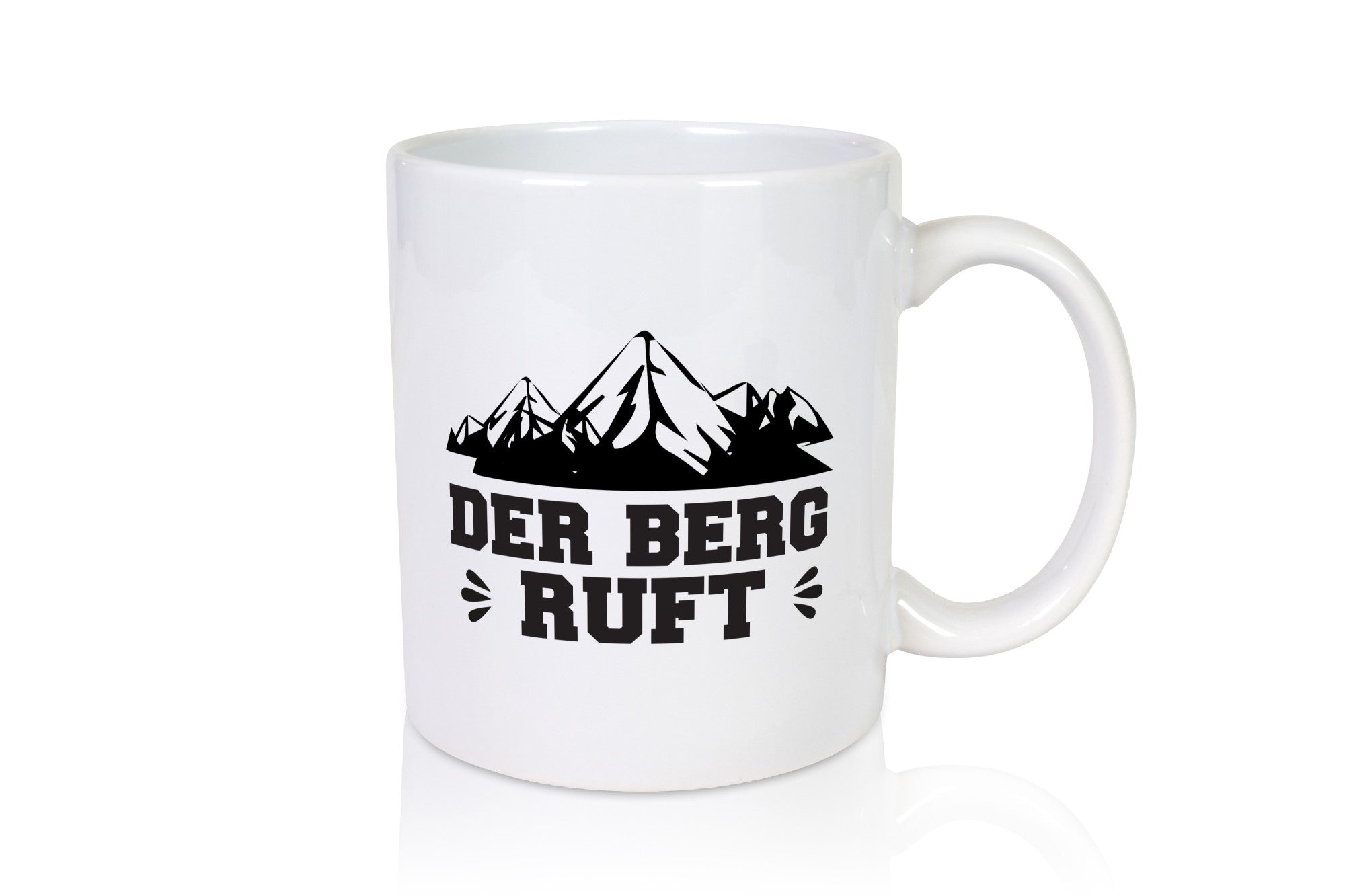 Der Berg ruft | Alpen Tasse Wanderer Bergsteiger Humor Geschenkidee