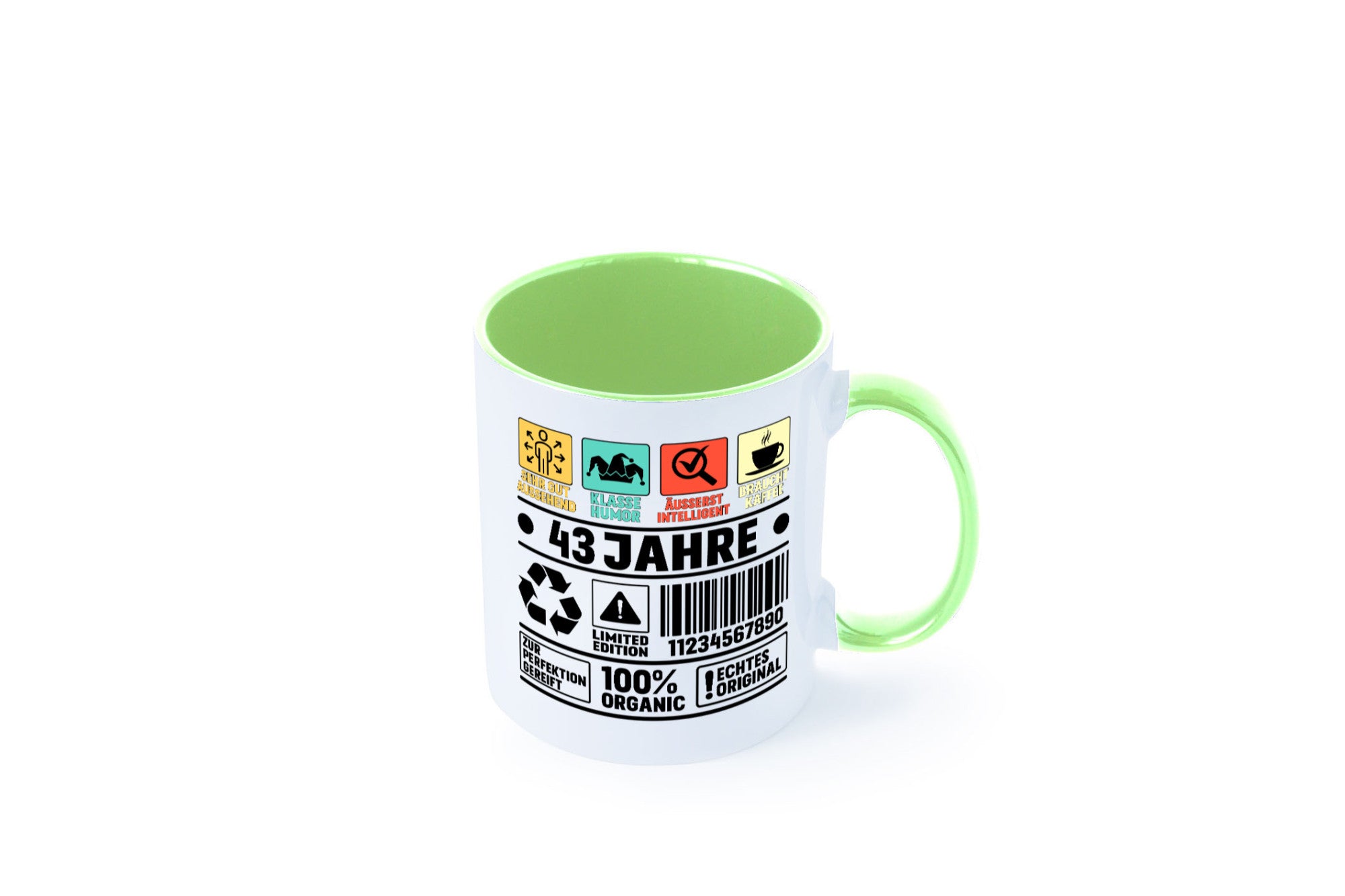 43. Geburtstag | 43 Jahre Humor Limited Edition lustiger Spruch Geschenk