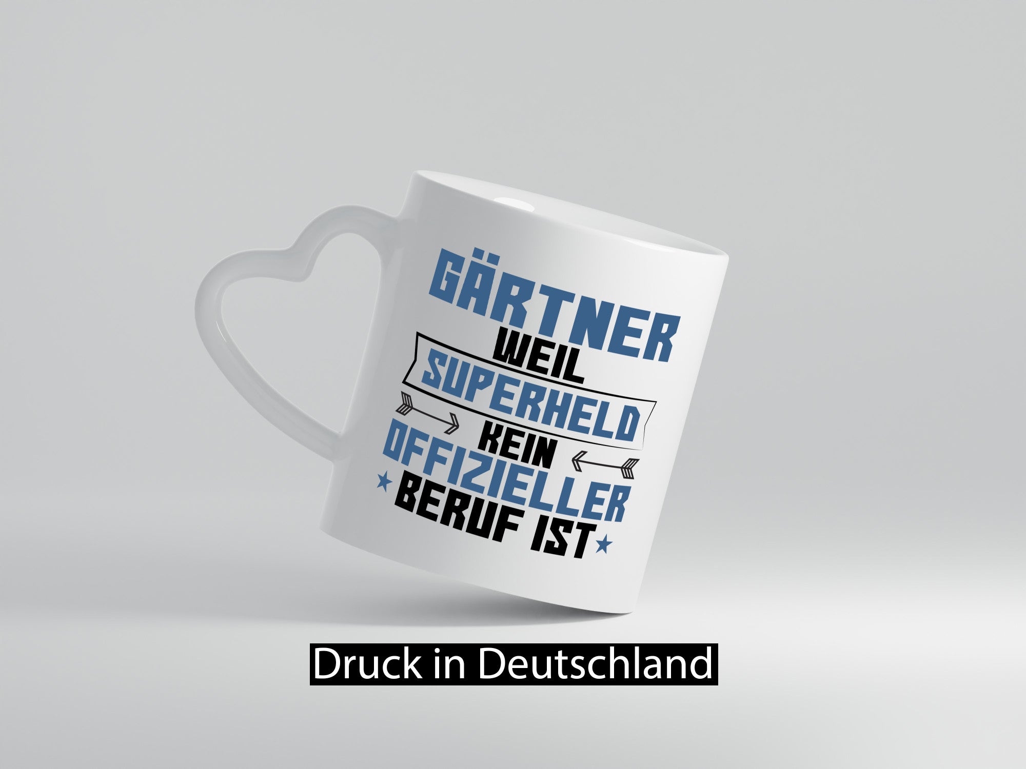 Superheld Gärtner | Gartenbau Humor Geschenkidee Tasse