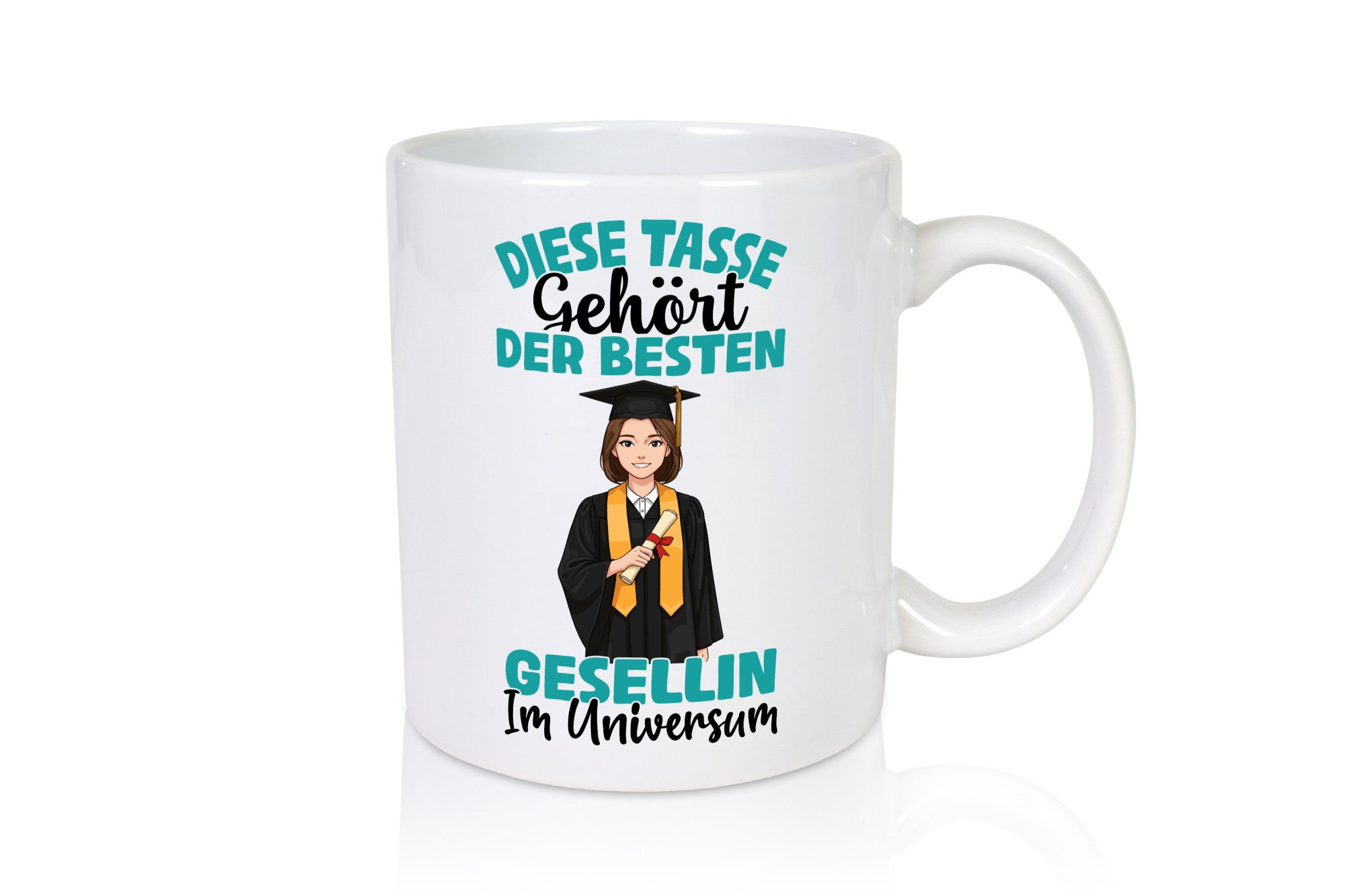 Im Universum: Gesellin | Handwerkerinnen lustiger Spruch Geschenk Humor