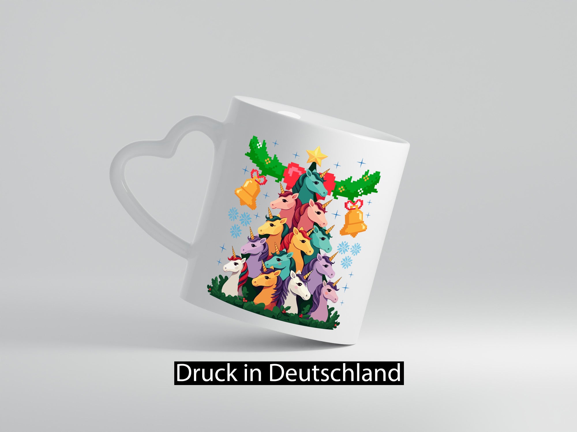 Ugly Christmas | Weihnachtsbaum Einhorn lustig Humor Geschenkidee Geschenk Tasse