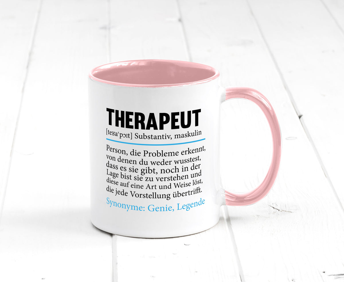 Therapeut | Psychotherapie Therapie Beruf lustig Humor Arbeit Kollegen Büro Tasse