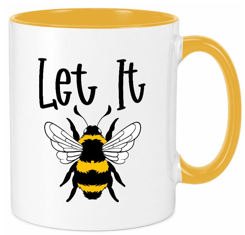 let it bee | bienenliebhaber Imker Bienenvolk Honig Humor Geschenkidee Tasse