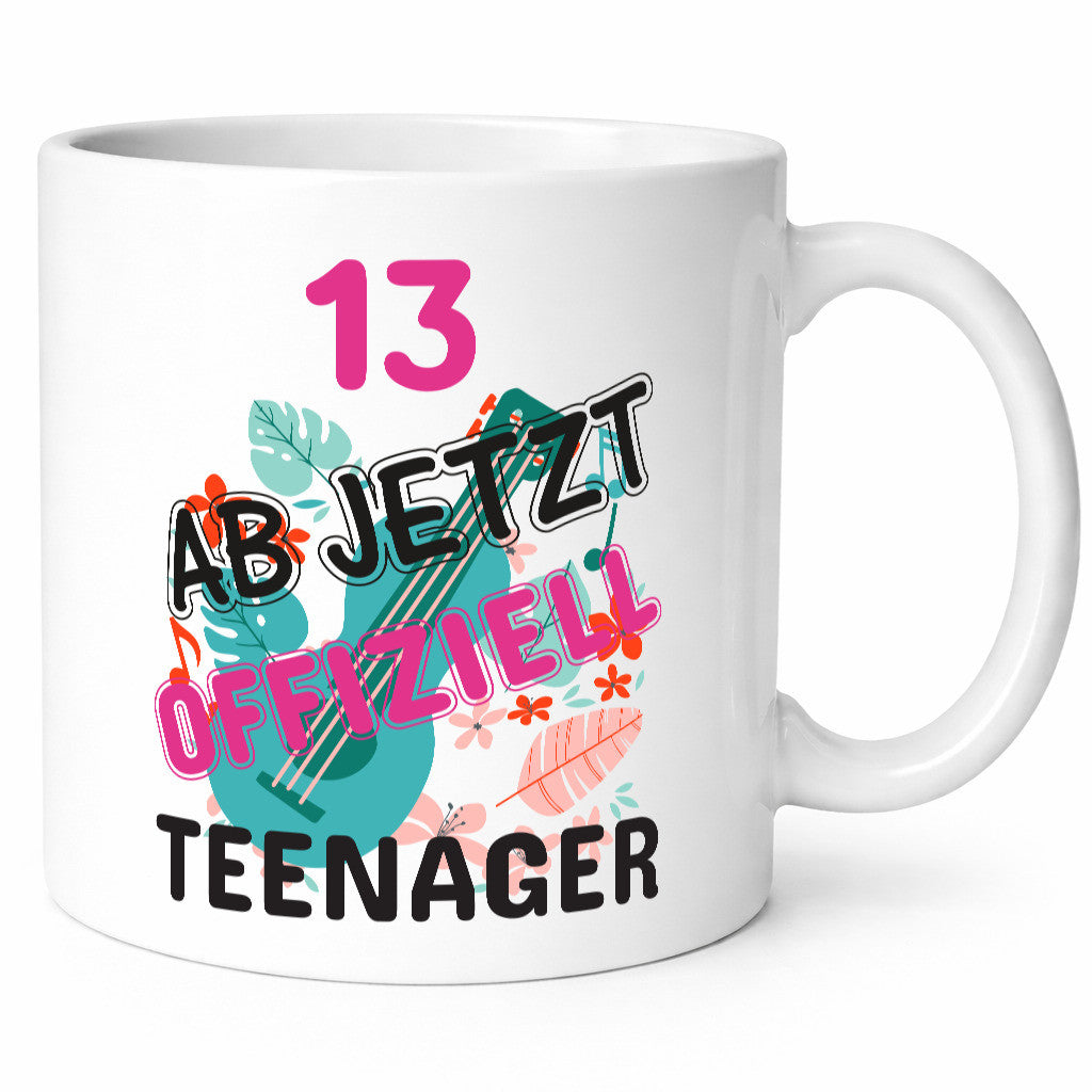13. Geburtstag | Mädchen Tasse Teenager Spruch Geschenkidee Humor