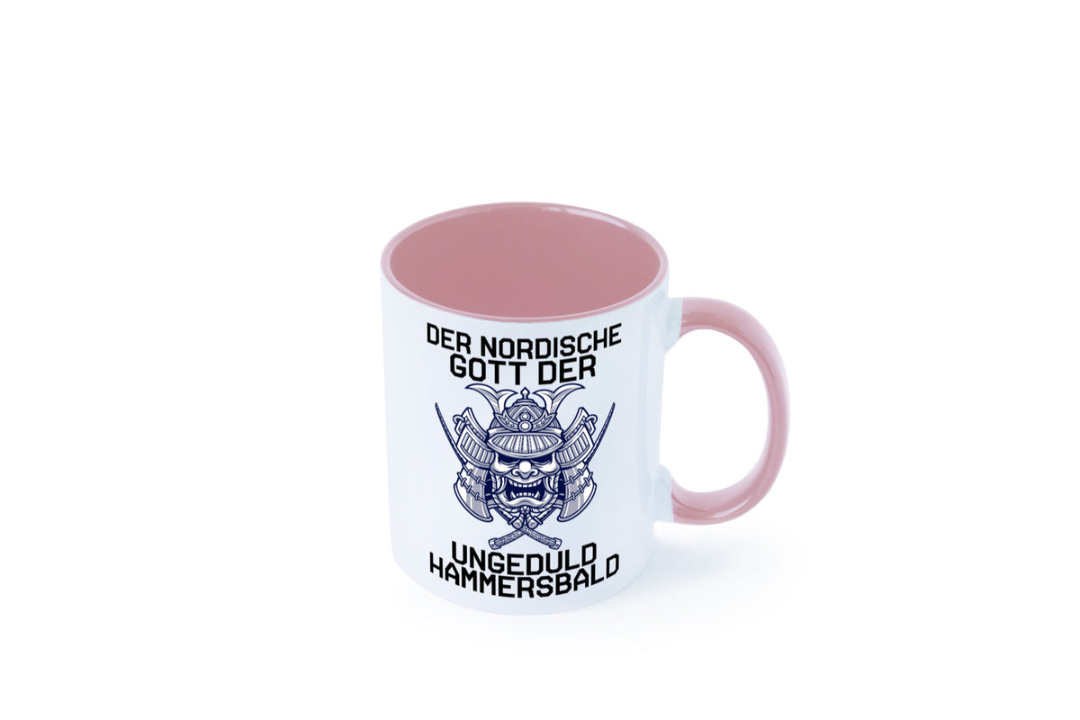 Nordischer Gott der Ungeduld | Mythologie Wikinger lustig Humor Geschenkidee Tasse