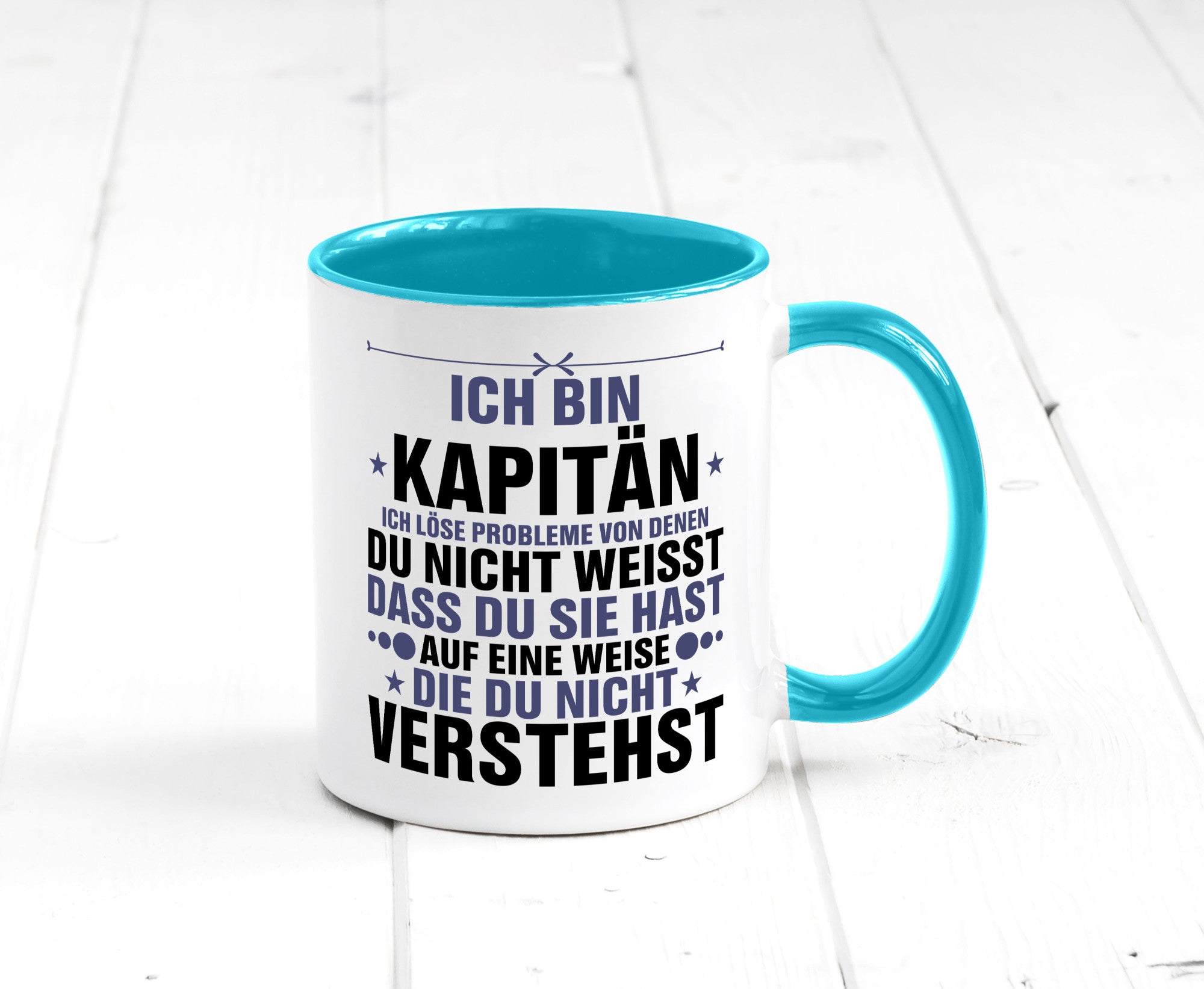 Löse Probleme: Kapitän | Schiffskapitän Schiff v2 Geschenk Humor Geschenkidee