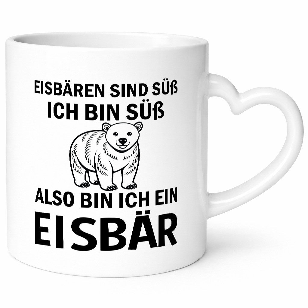 Eisbären sind süß | Ich bin ein Eisbär Kinderbär v2 lustiger Spruch Geschenk