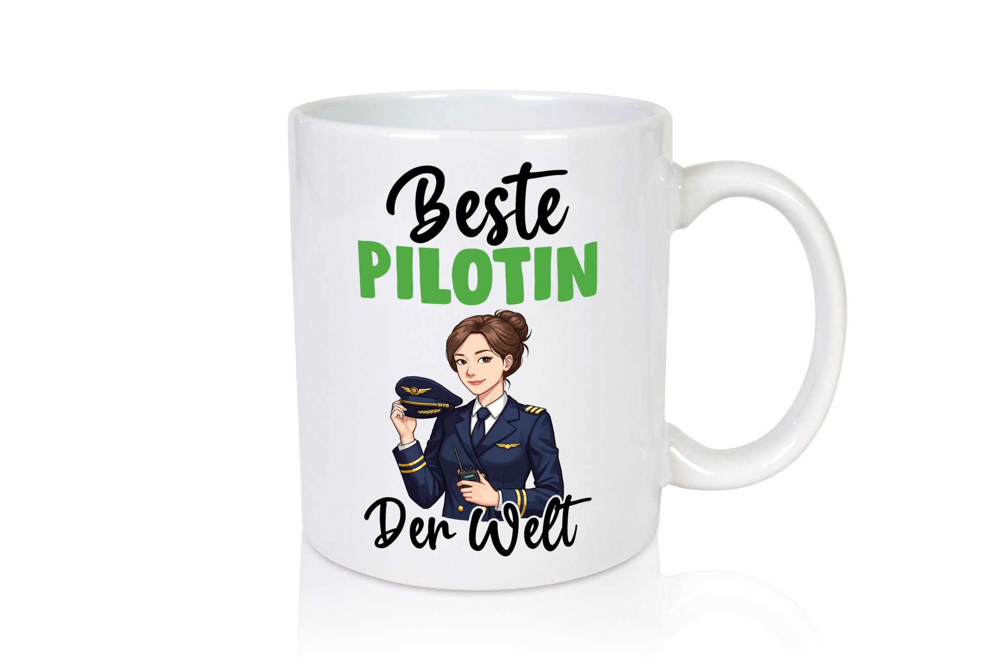 Beste Pilotin | Definition Piloten v2 Geschenkidee Humor Tasse