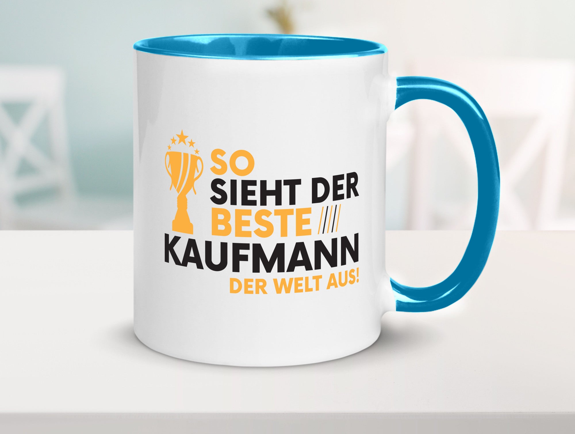 Der Weltbeste Kaufmann Kaufmänner lustig Humor Geschenkidee Geschenk Tasse