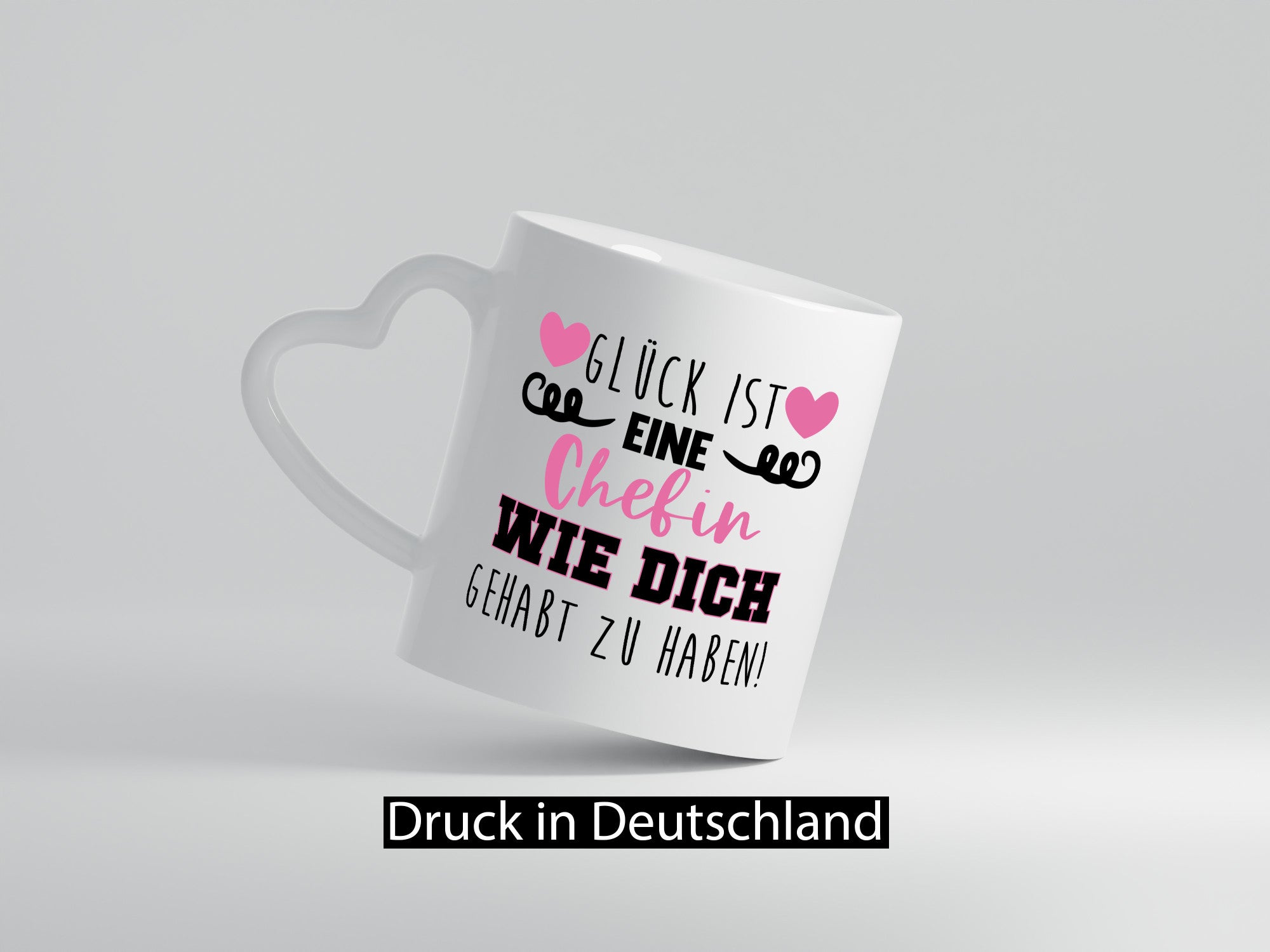 Glück ist eine Chefin wie dich gehabt zu haben | Chef Geschenkidee Arbeit