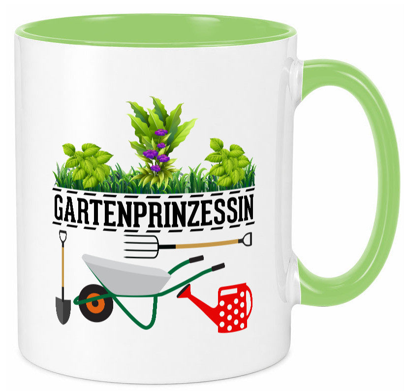 Gartenprinzessin | Gärtnerin Gartenliebhaber Geschenk Humor Geschenkidee