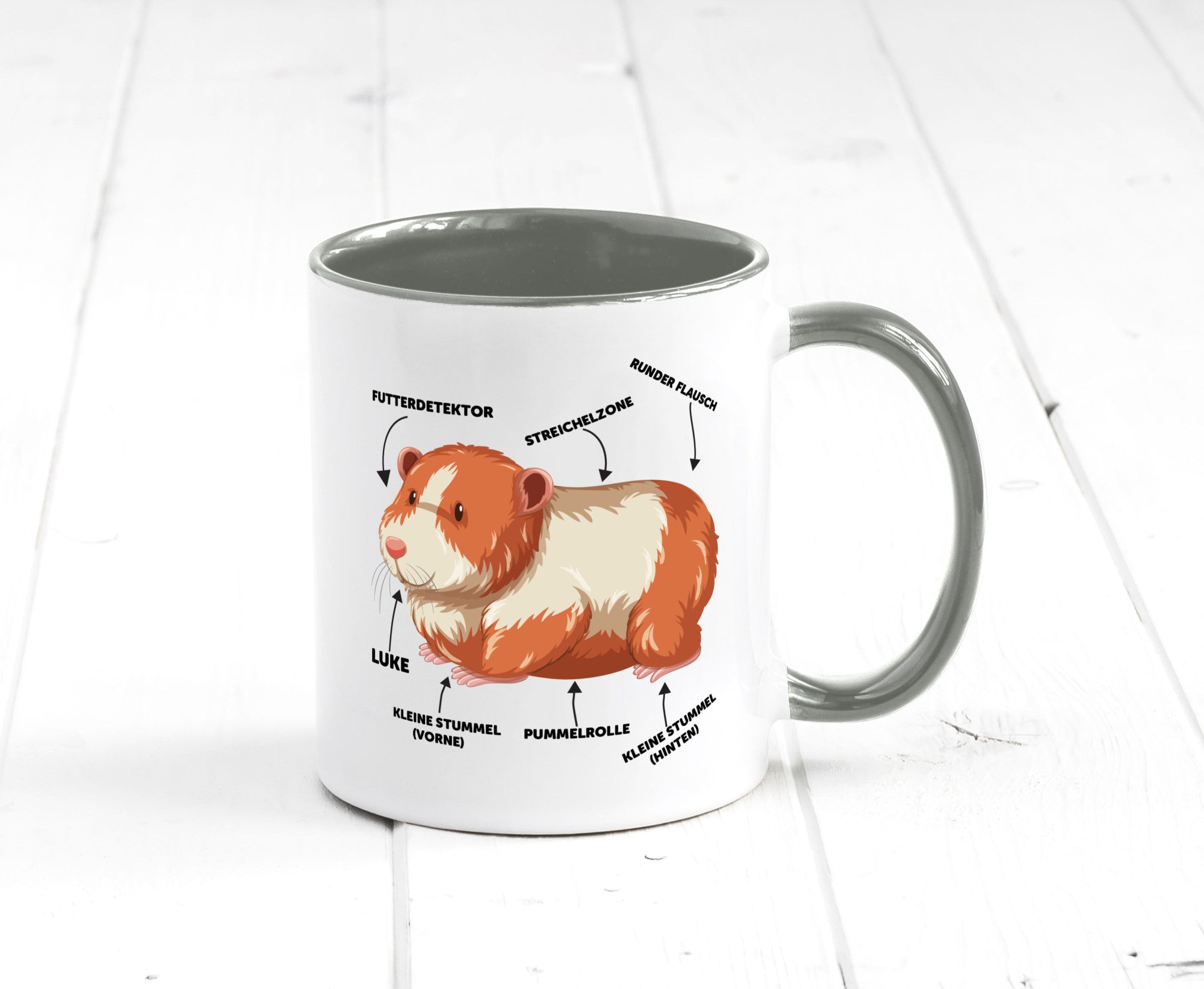 Meerschwein Geschenkidee Humor Tasse