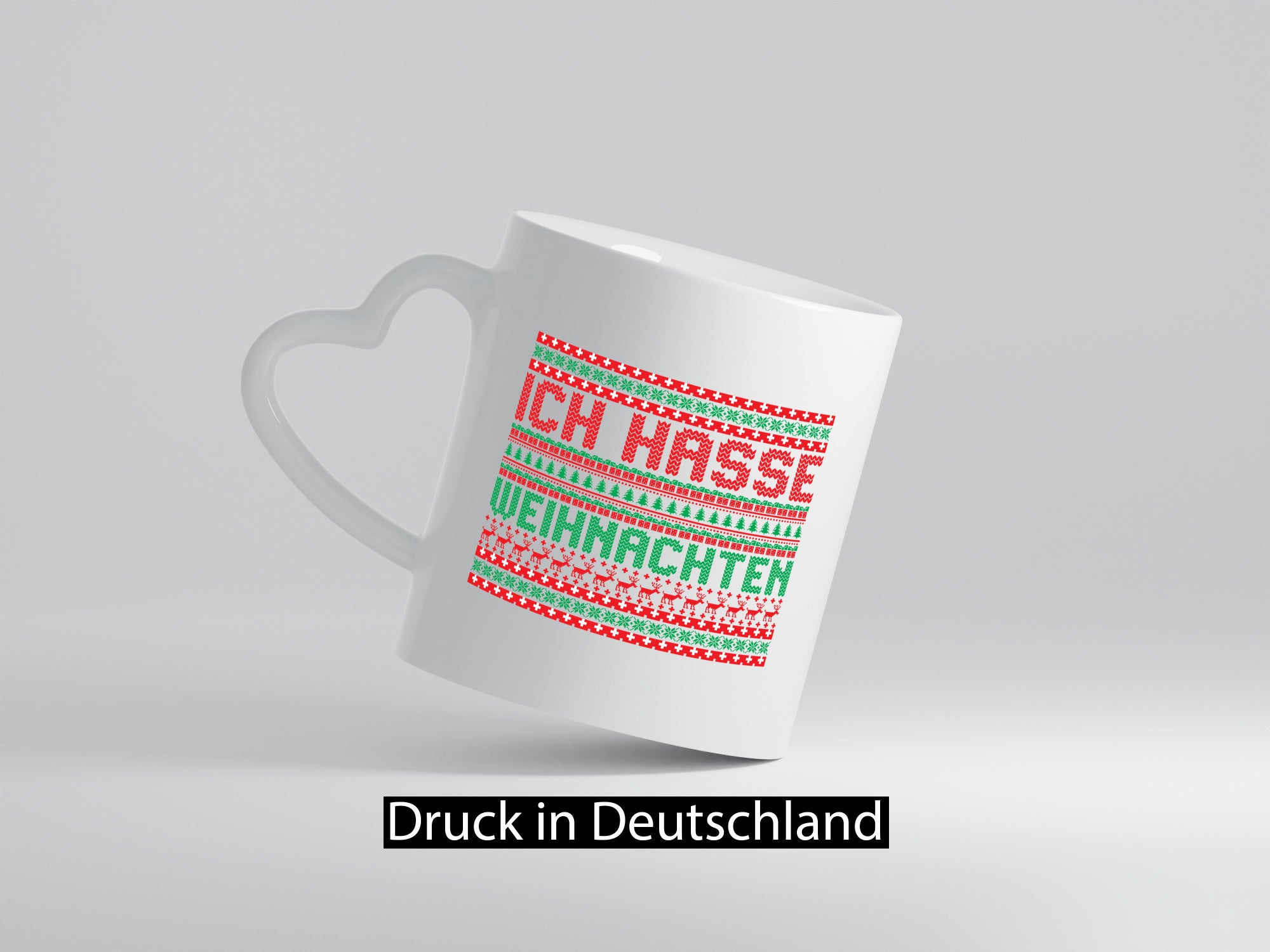 Ich Hasse Weihnachten | Ugly Christmas anti v2 Humor Geschenkidee Tasse