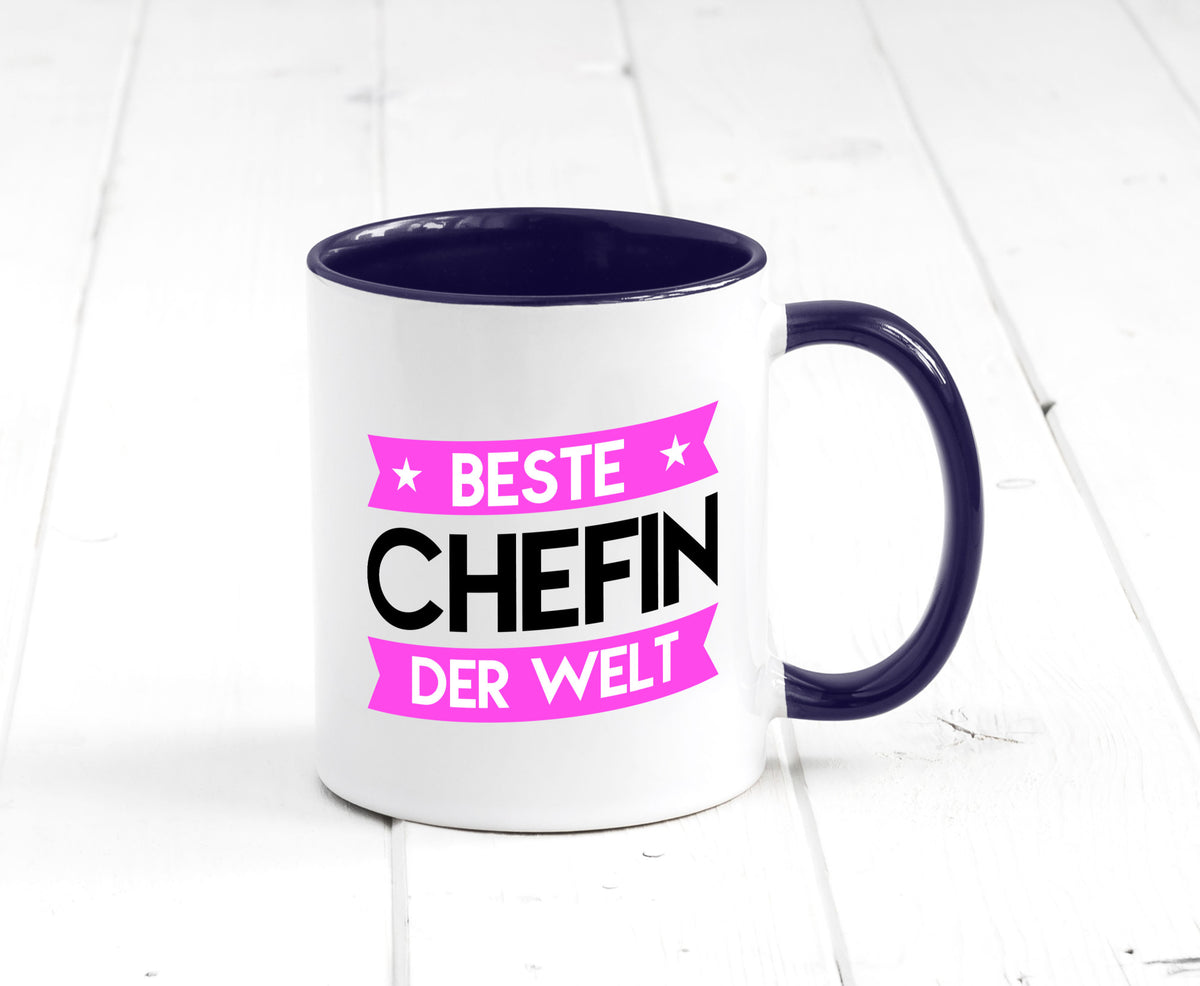 Beste Chefin | Führungskraft Vorgesetzte Humor Arbeit Kollegen Büro Tasse