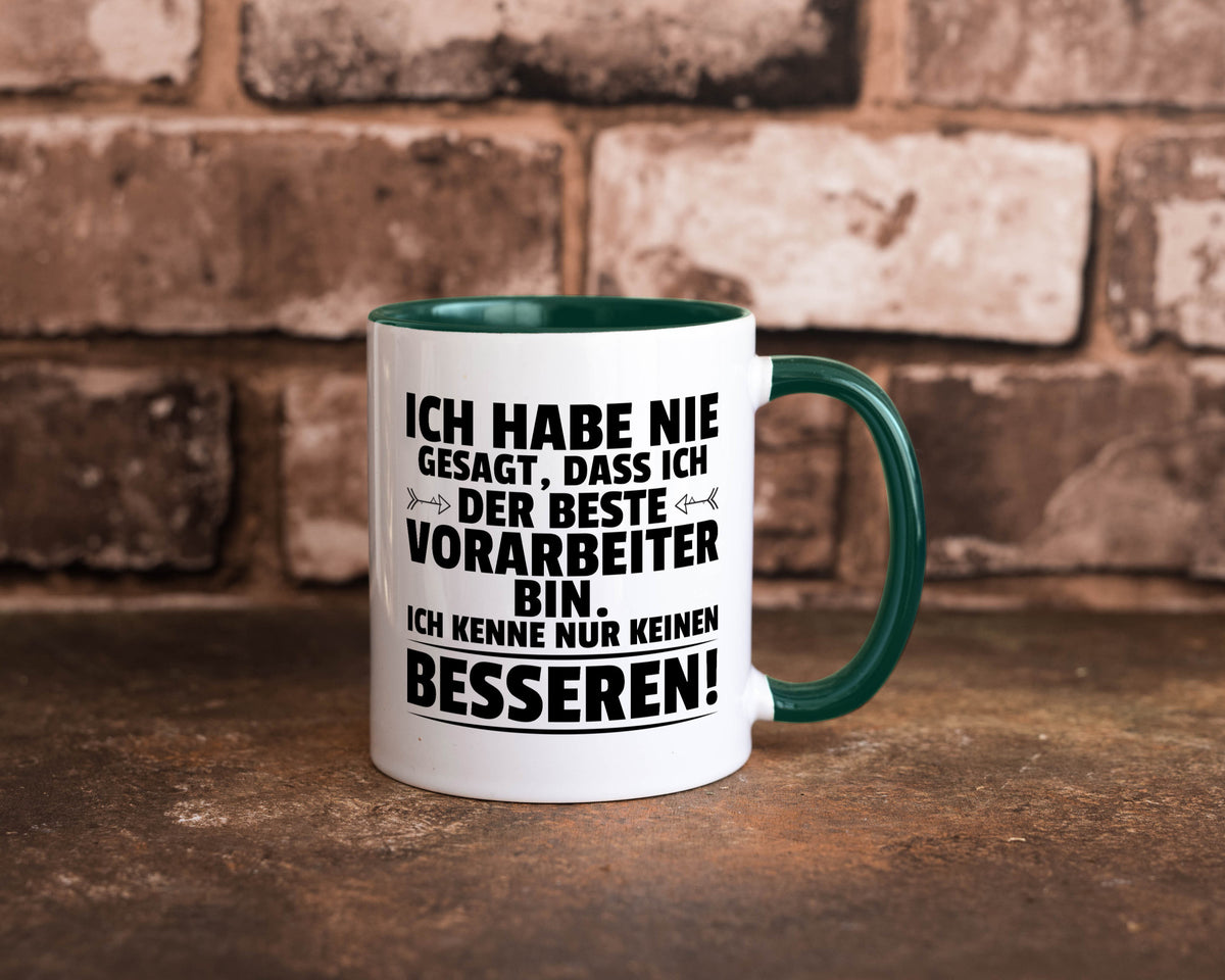 Der Beste Vorarbeiter | Kollege Teamleiter Humor Arbeit Kollegen Büro Tasse