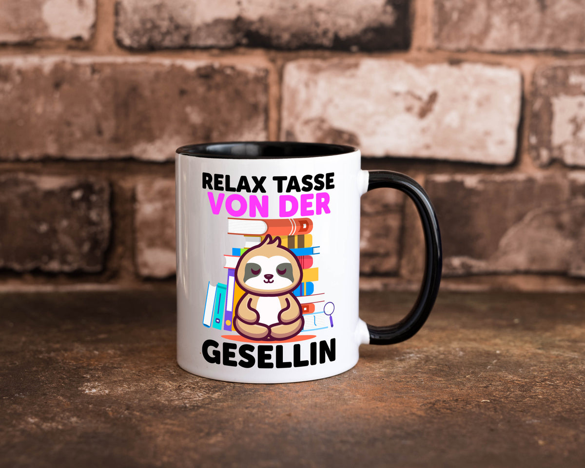 Relax Tasse: Gesellin | Handwerkerinnen lustig Humor Geschenkidee Geschenk Tasse
