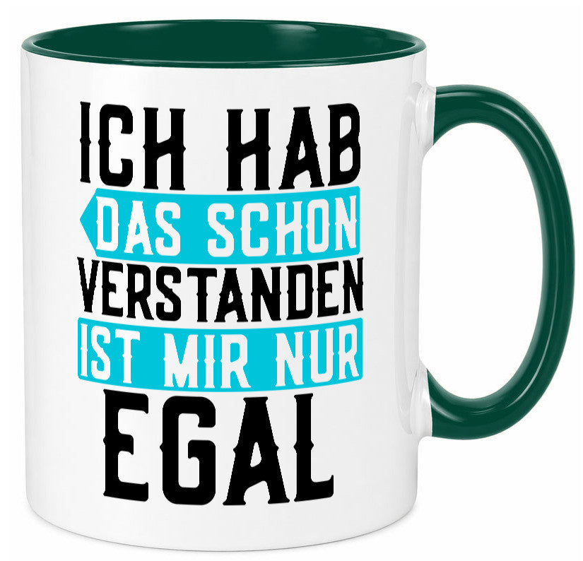 Ist mir egal | Protest Teenager Humor Spruch Büro lustig Arbeit Kollegen Tasse