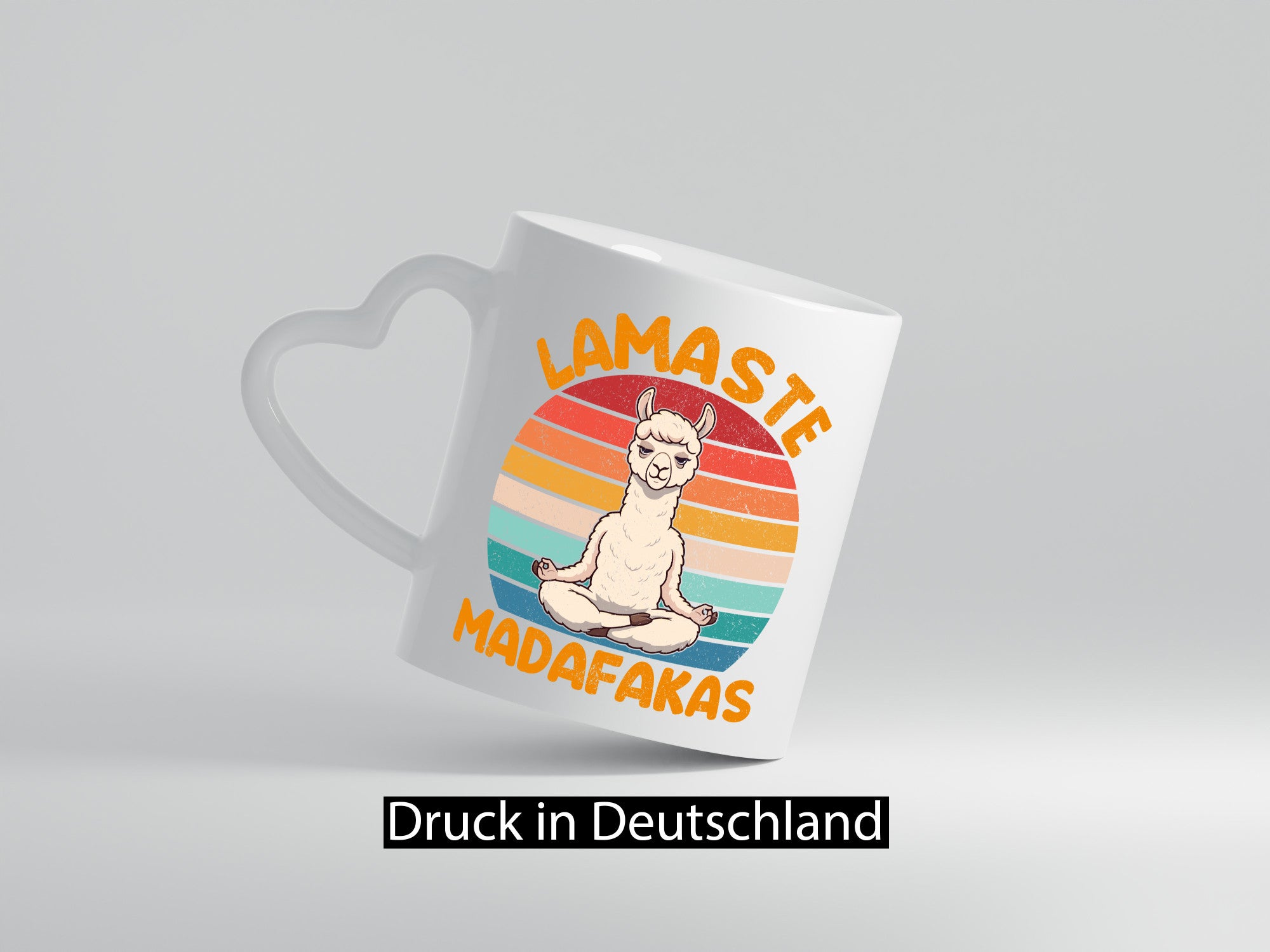 Lamaste | Madafakas Lama Vintage Humor Geschenkidee Tasse