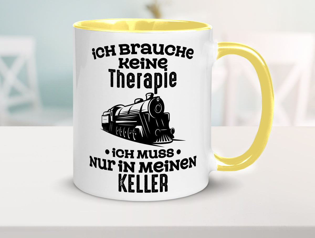 Modeleisenbahn | Hobby eisenbahn Zug lustiger Spruch Geschenk Humor Tasse