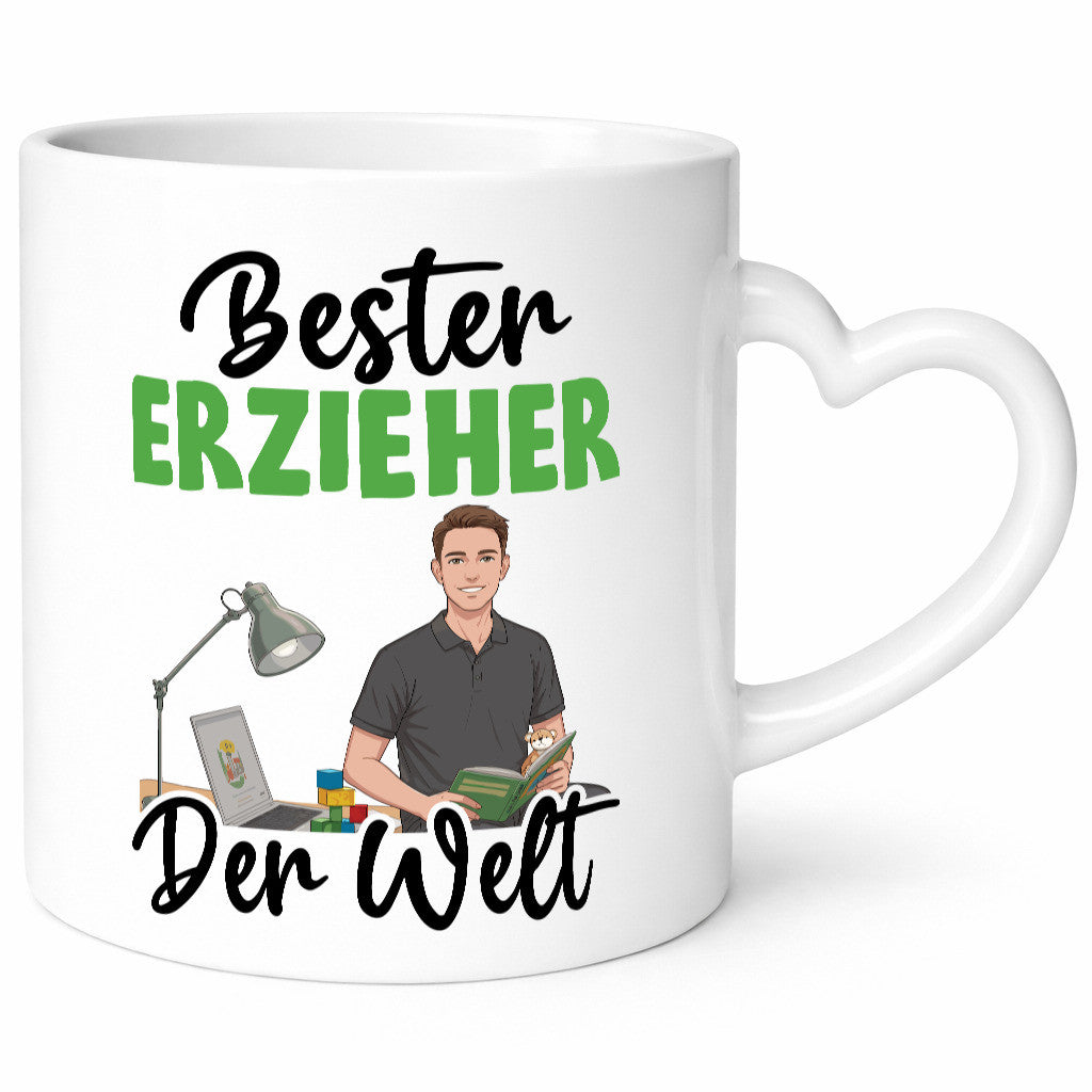Bester Erzieher | Pädagoge Schule v2 Geschenk Humor Geschenkidee lustiger