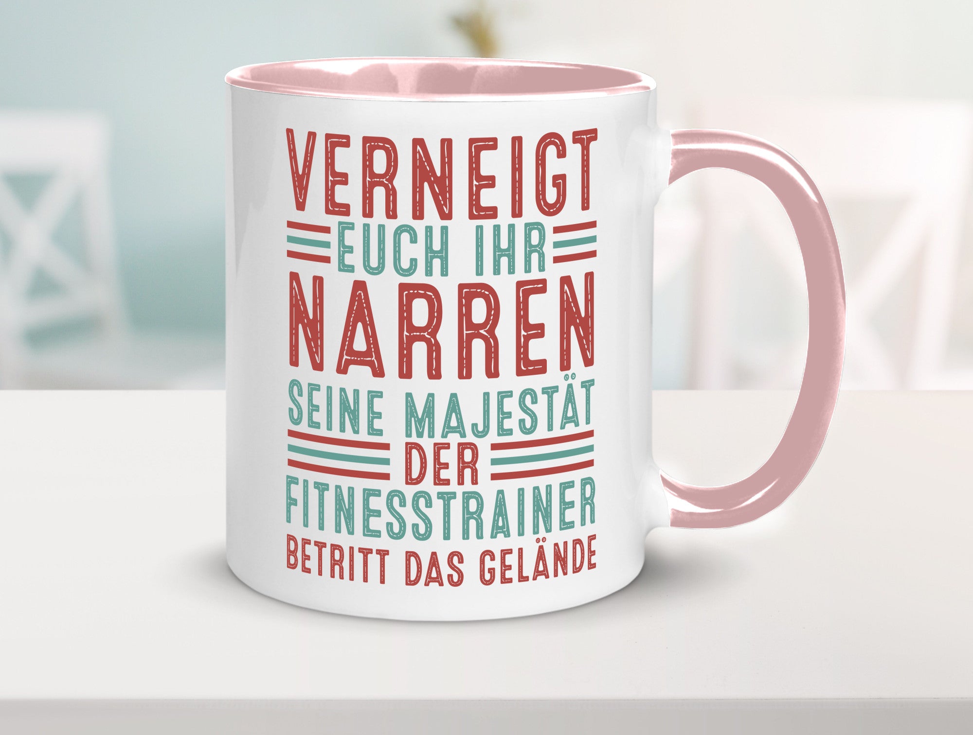 Verneigt euch: Fitnesstrainer | Personal Trainer v2 lustig Humor Geschenkidee