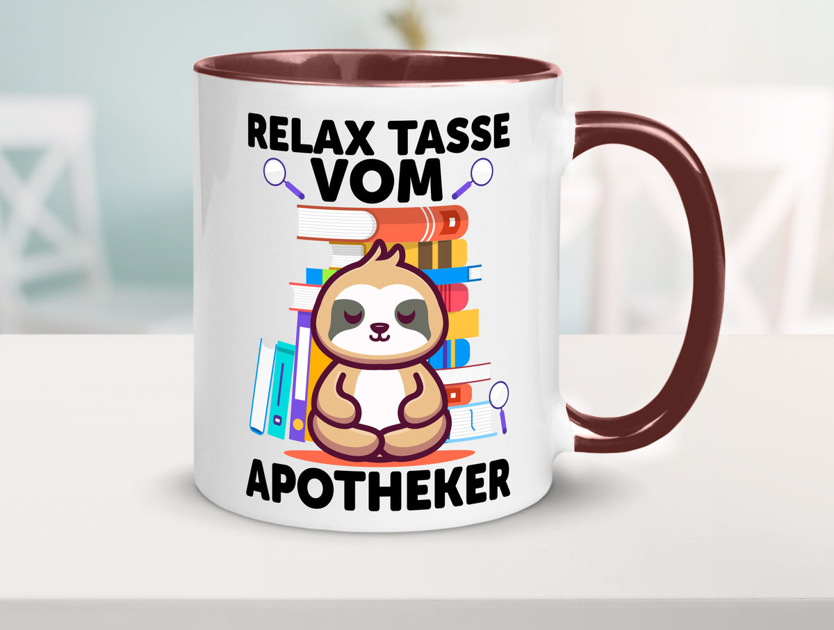 Relax Tasse: Apotheker | Apotheke Pharmazie lustiger Spruch Geschenk Humor