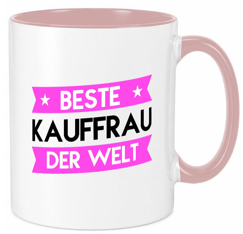 Beste Kauffrau | Kauffrauen Geschenkidee Humor Tasse