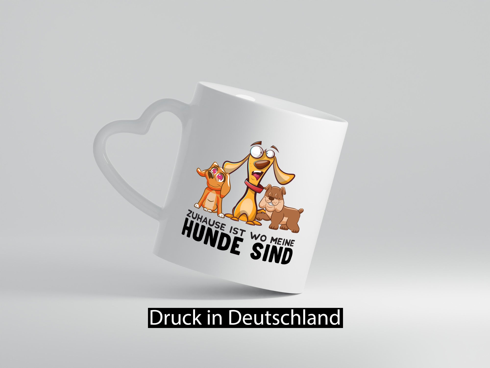 Meine Hunde | Spruchtasse lustige Hundetasse Motiv Geschenk Tierliebhaber Humor