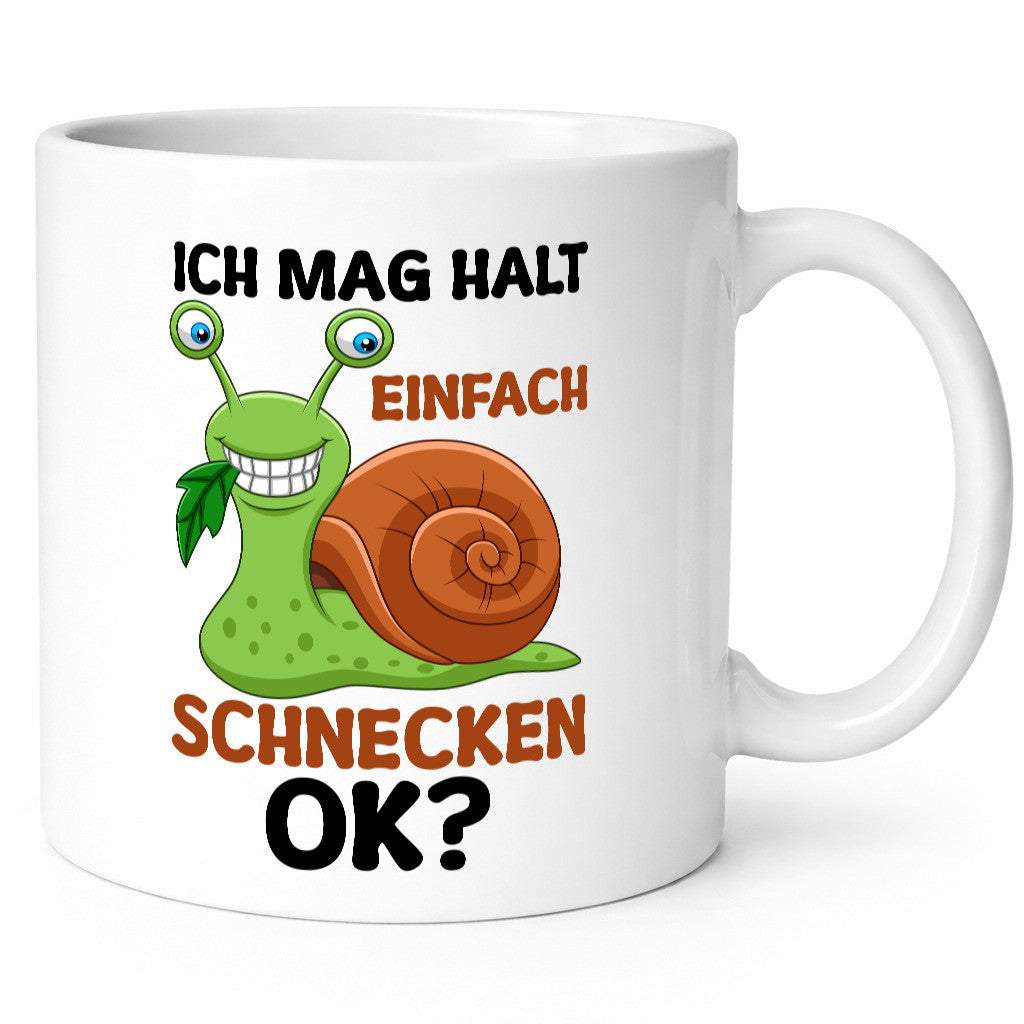 Ich mag halt einfach schnecken | Schnecke Geschenk Humor Geschenkidee lustiger