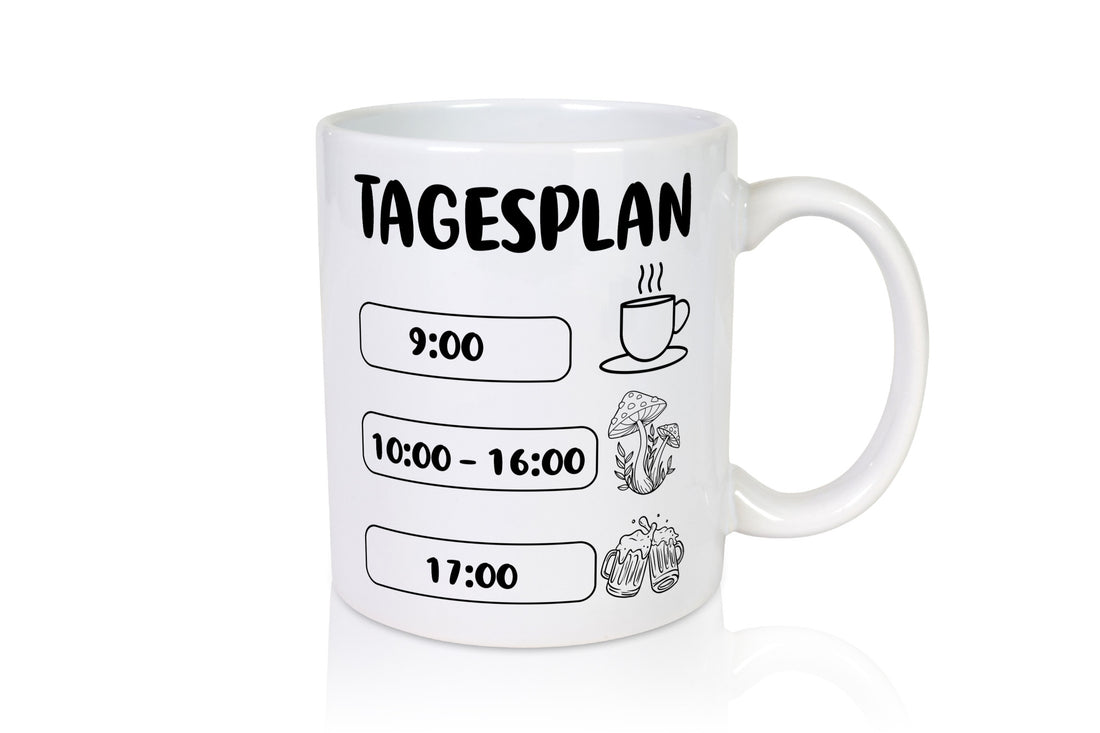Tagesplan Pilzsammler | Pilze Wald v2 Geschenk Humor Geschenkidee lustiger