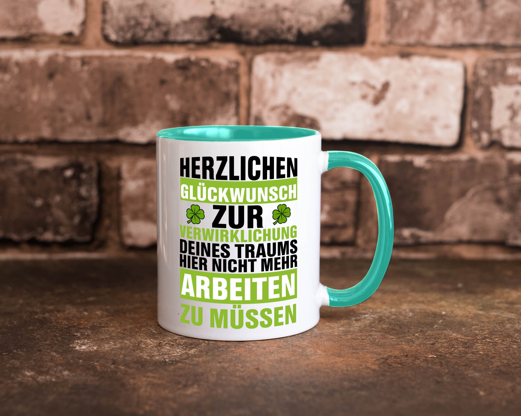 Verwirklichung deiner Träume | Stellenwechel Kollege Humor Arbeit Kollegen Büro