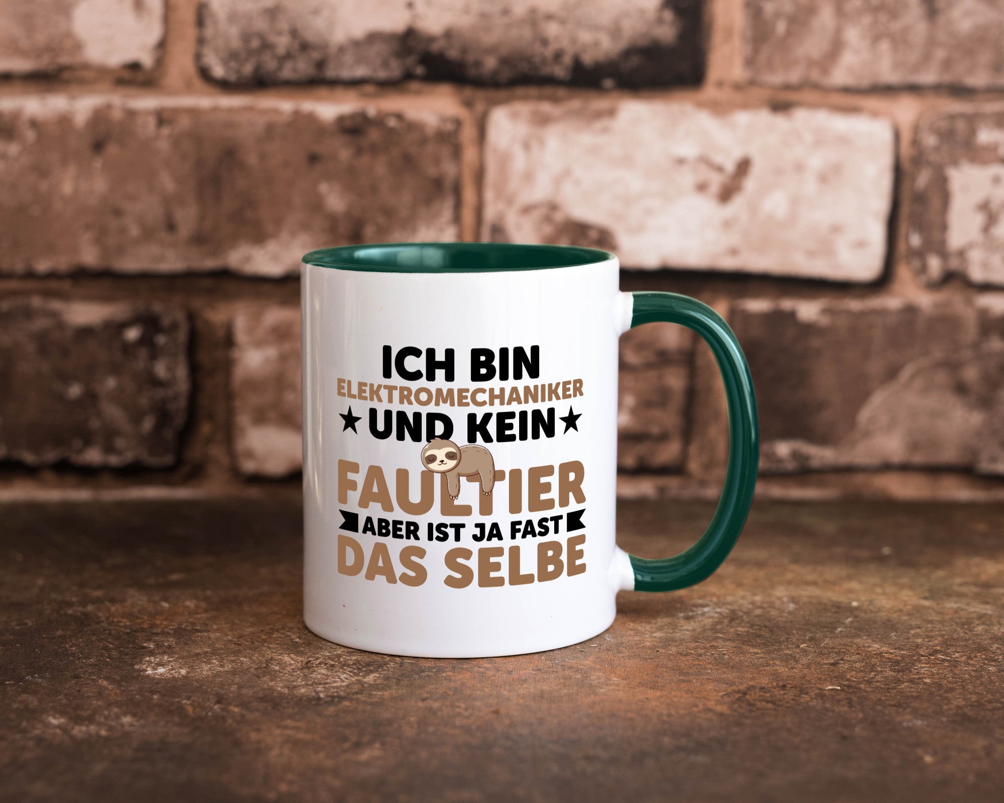 Ich bin kein Faultier: Elektromechaniker | Mechaniker Geschenkidee