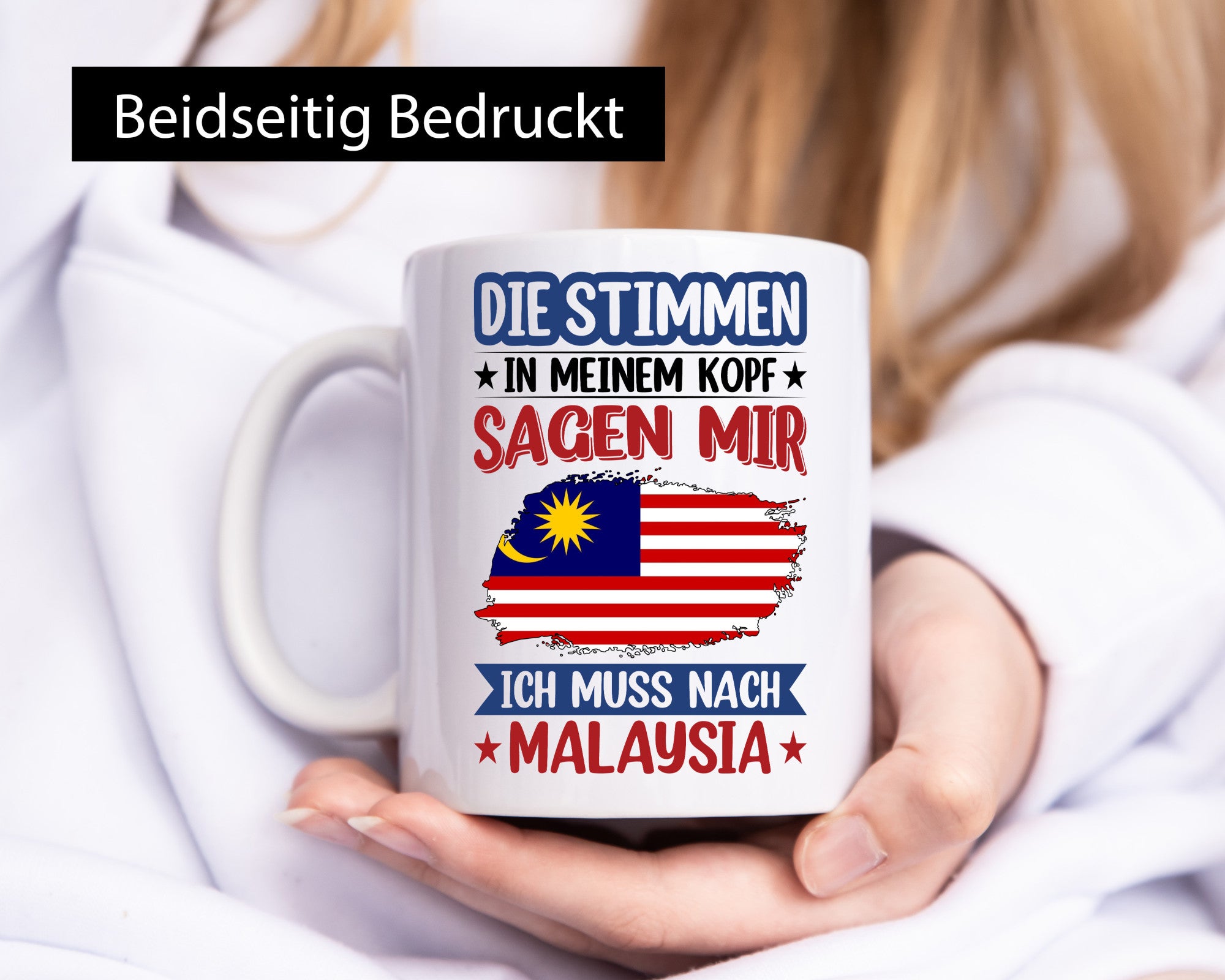 Malaysia | Urlaub Stimmen in meinem Kopf Traumland lustig Humor Geschenkidee