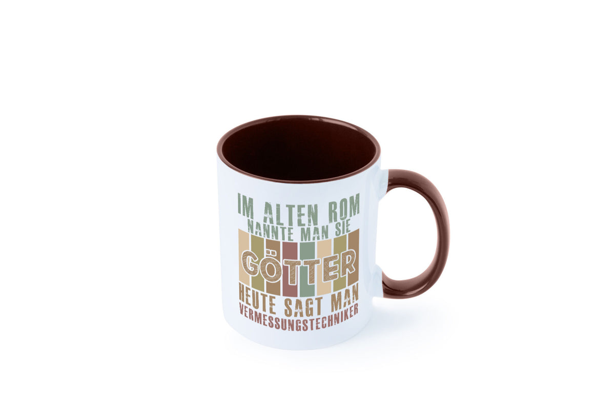 Heute sagt man: Vermessungstechniker | Techniker Geschenkidee Humor Tasse