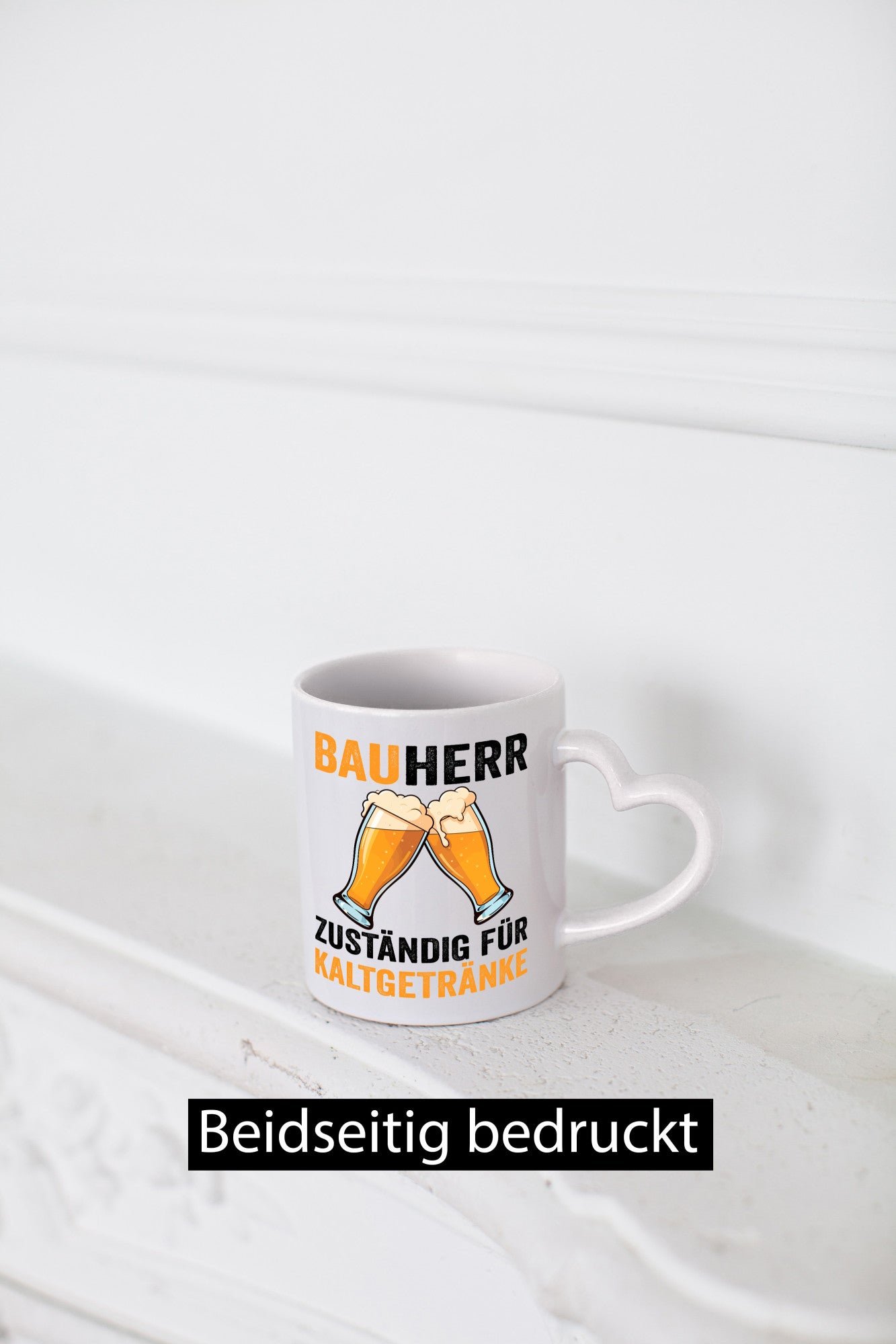 Bauherr Zuständig für Kaltgetränke | Bier Baustelle v2 Geschenkidee Humor Tasse