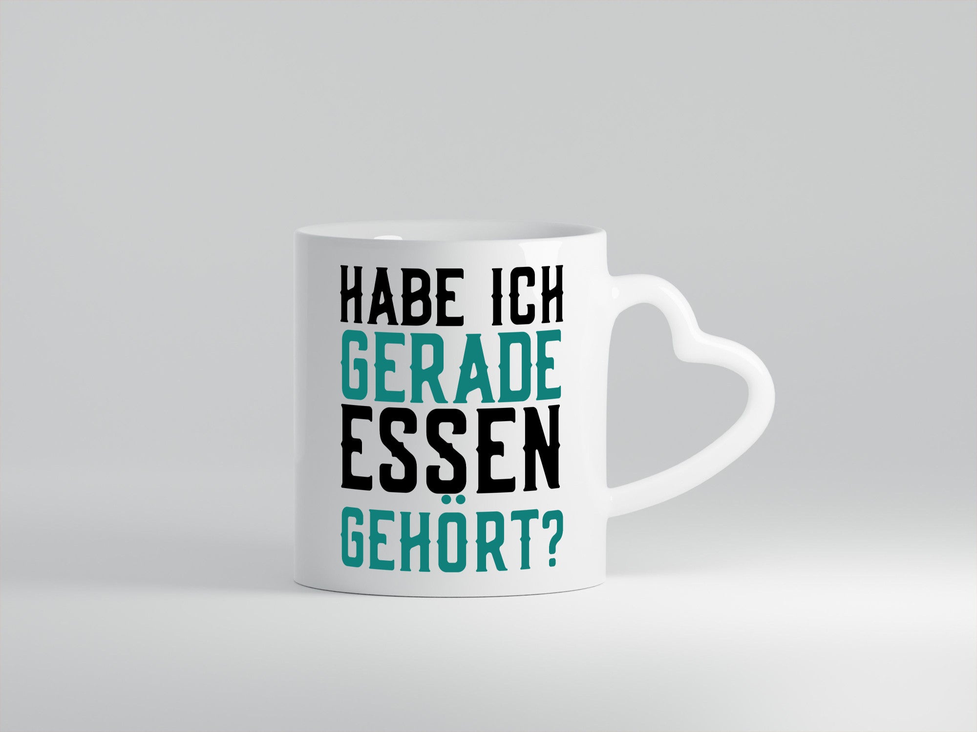 Habe ich Essen gehört | lustiger Spruch Vielfraß Gourmet Geschenkidee Humor