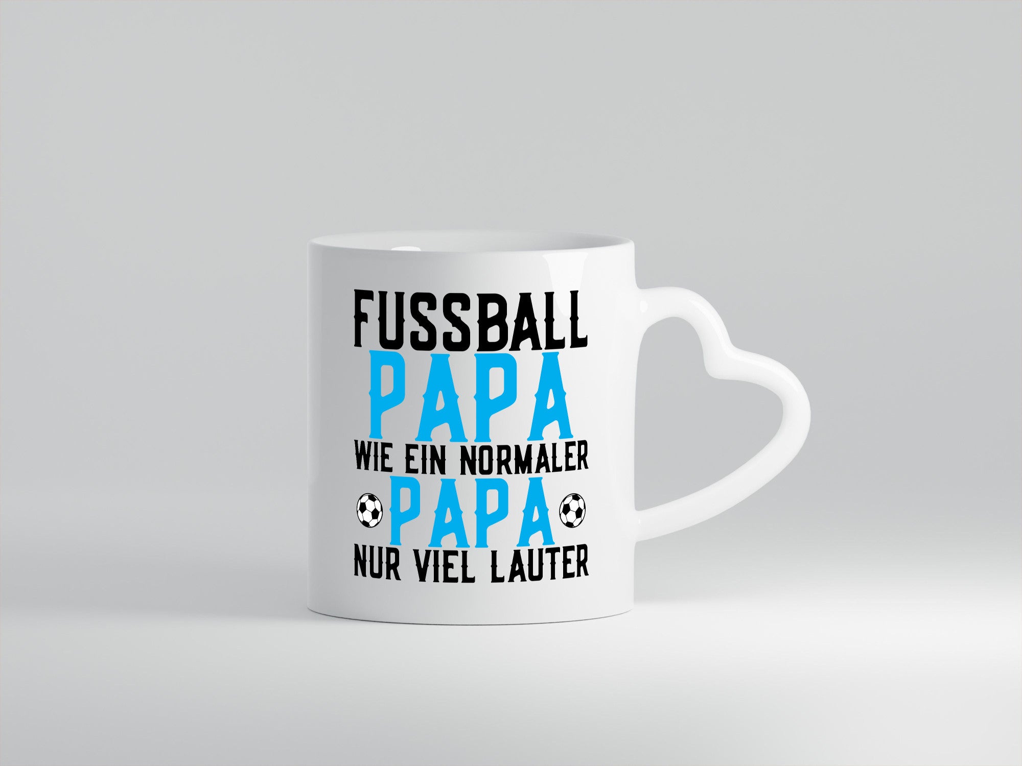 Fußball Papa | Sportfan Vatertag witziger Spruch Geschenkidee Familie Humor
