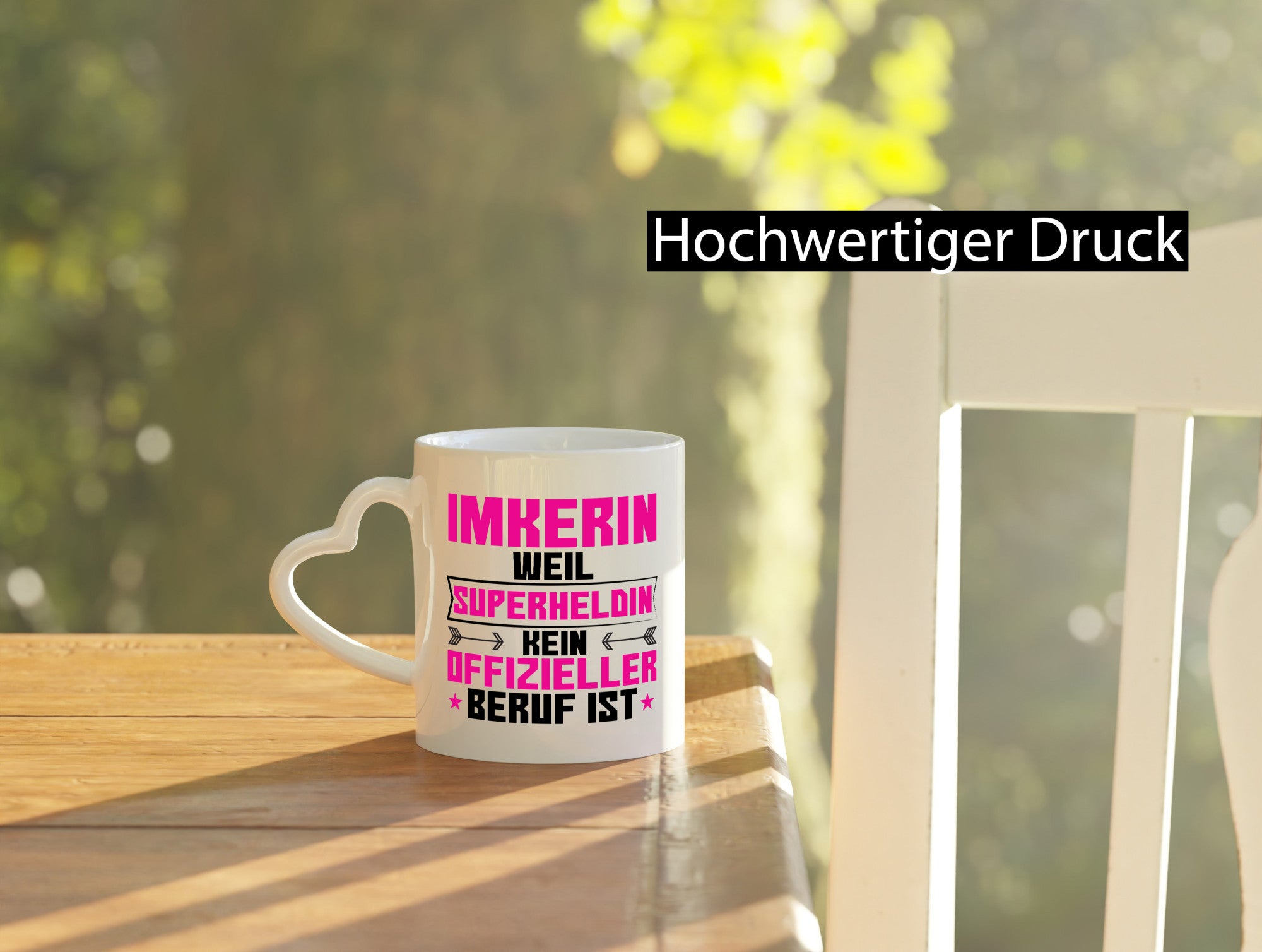 Superheldin Imkerin | Imkerei lustiger Spruch Geschenk Humor Geschenkidee Tasse