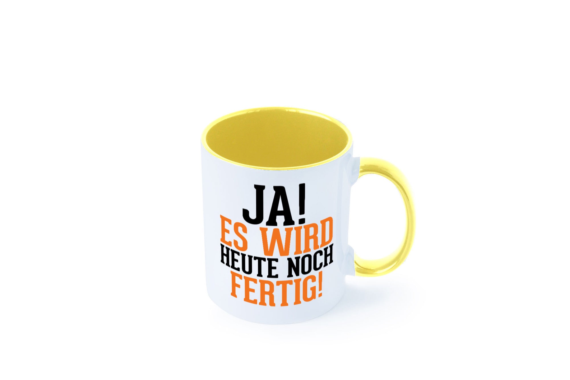Ja es wird heute noch fertig | Arbeit Kollegen Werkstatt Humor Büro