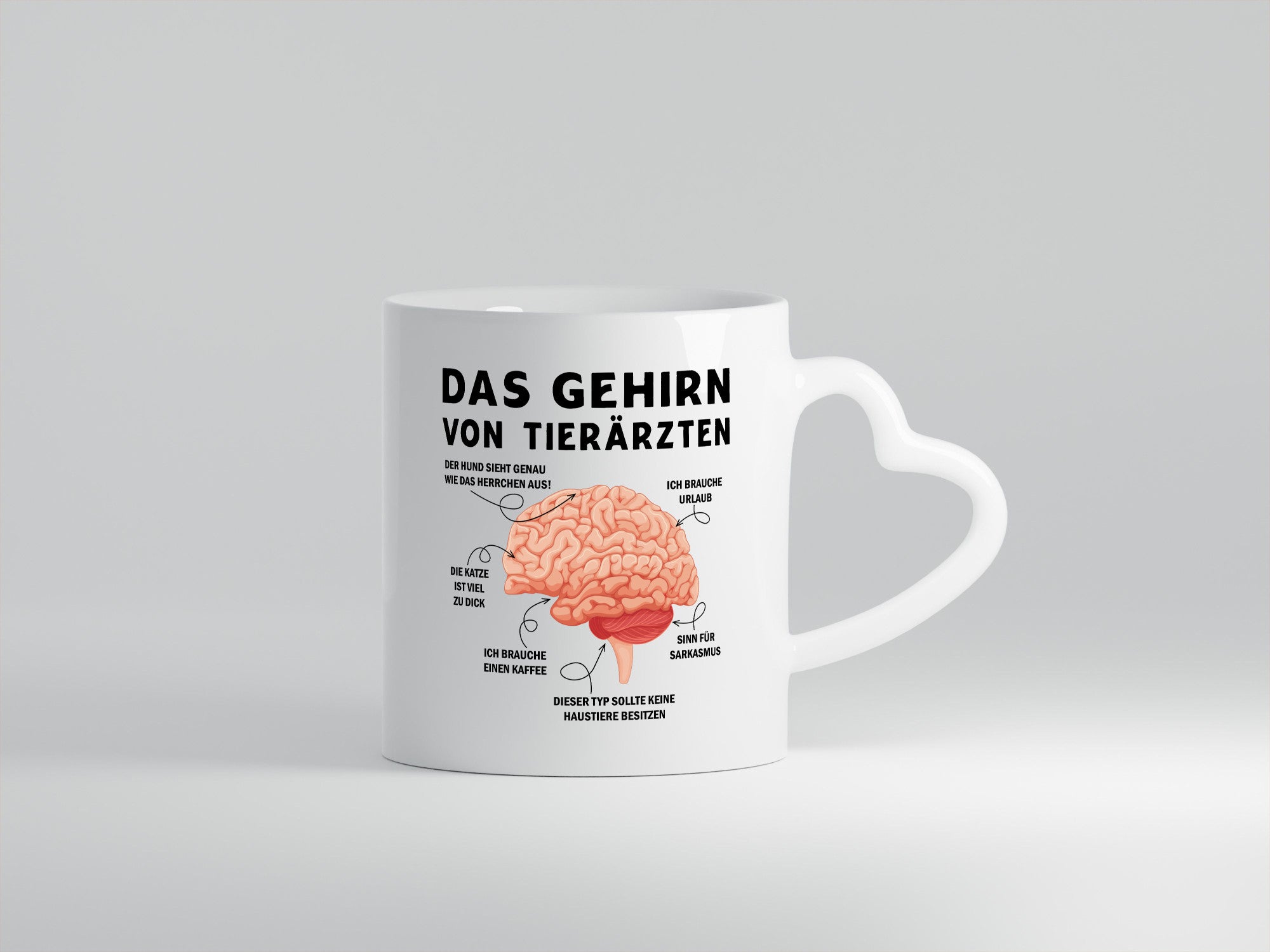 Das Gehirn von Tierärzte | Tierarzt Arzt Tiere Geschenk Tierliebhaber Humor