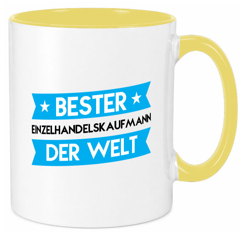 Bester Einzelhandelskaufmann | Einzelhandel Geschenk Humor Geschenkidee Tasse