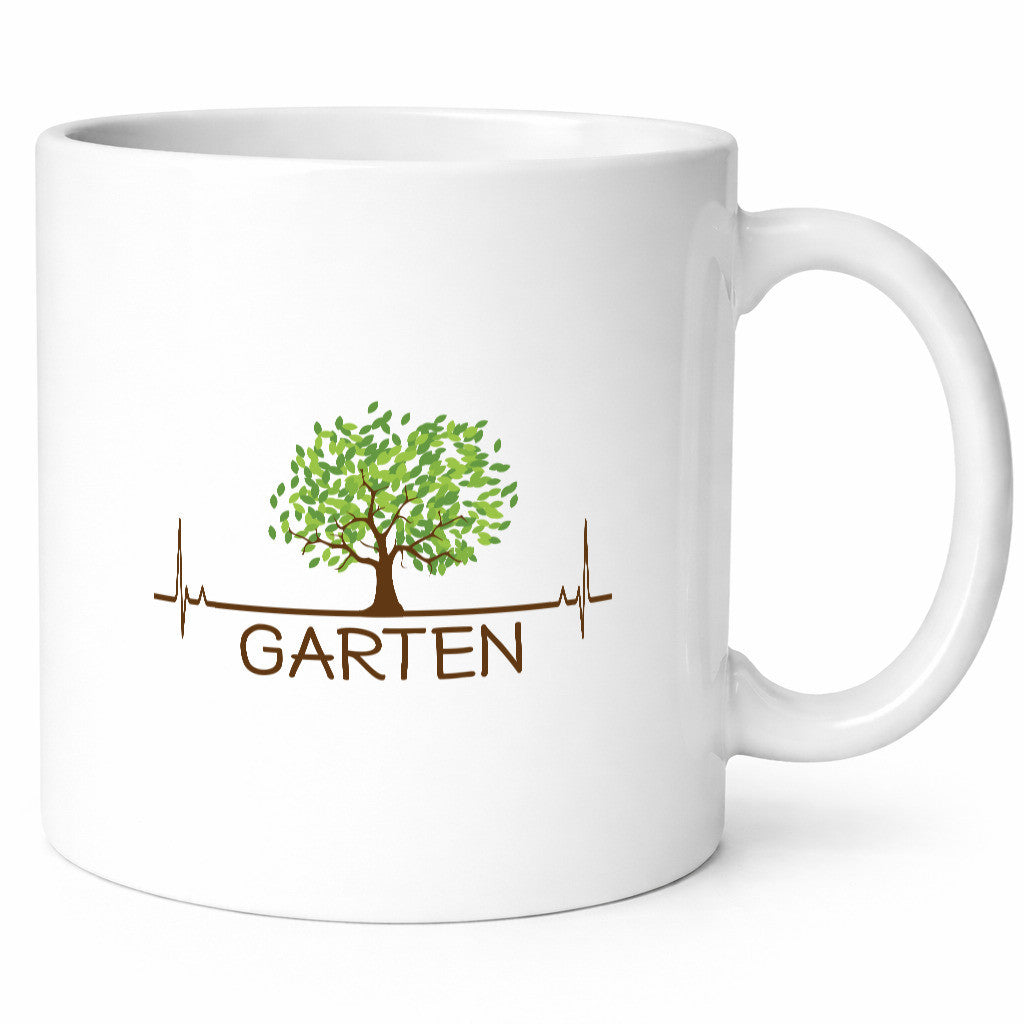 Garten Herzschlag | Gärtner Liebe gärtnern lustiger Spruch Geschenk Humor
