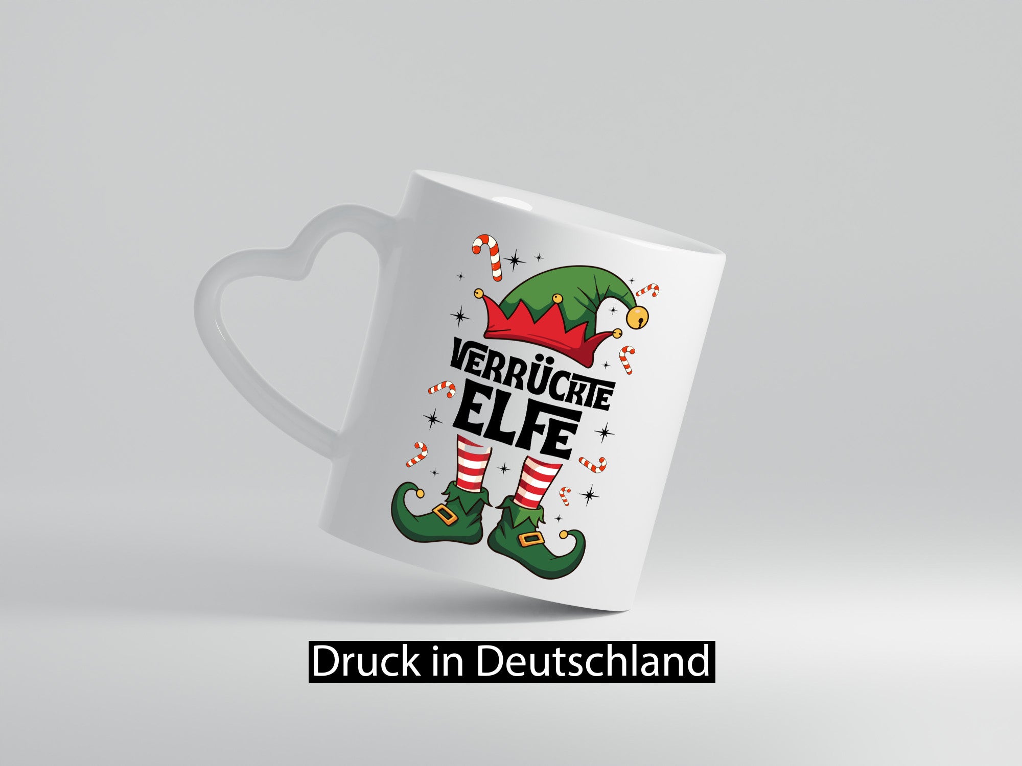 Verrückte Elfe | Weihnachtself Weihnachten Geschenkidee Humor Tasse