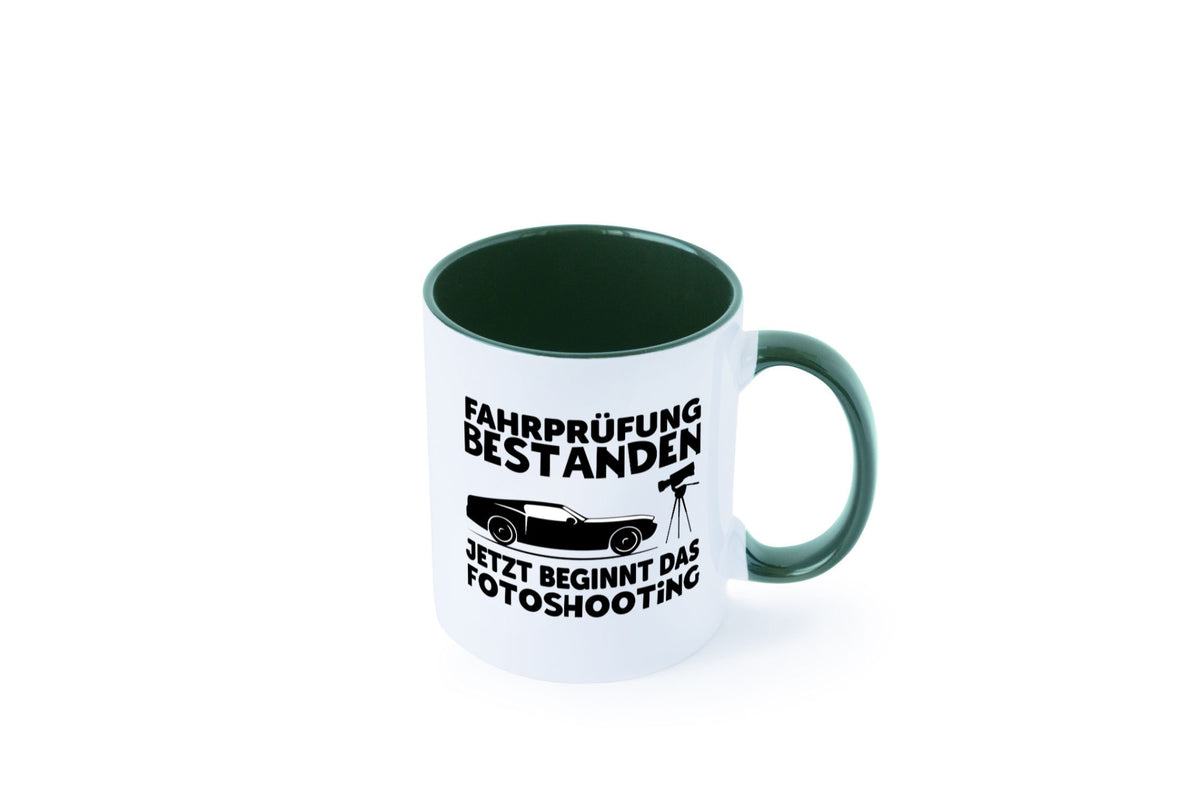 Fahrprüfung bestanden | Autofahren Führerschein Geschenk Humor Geschenkidee Tasse