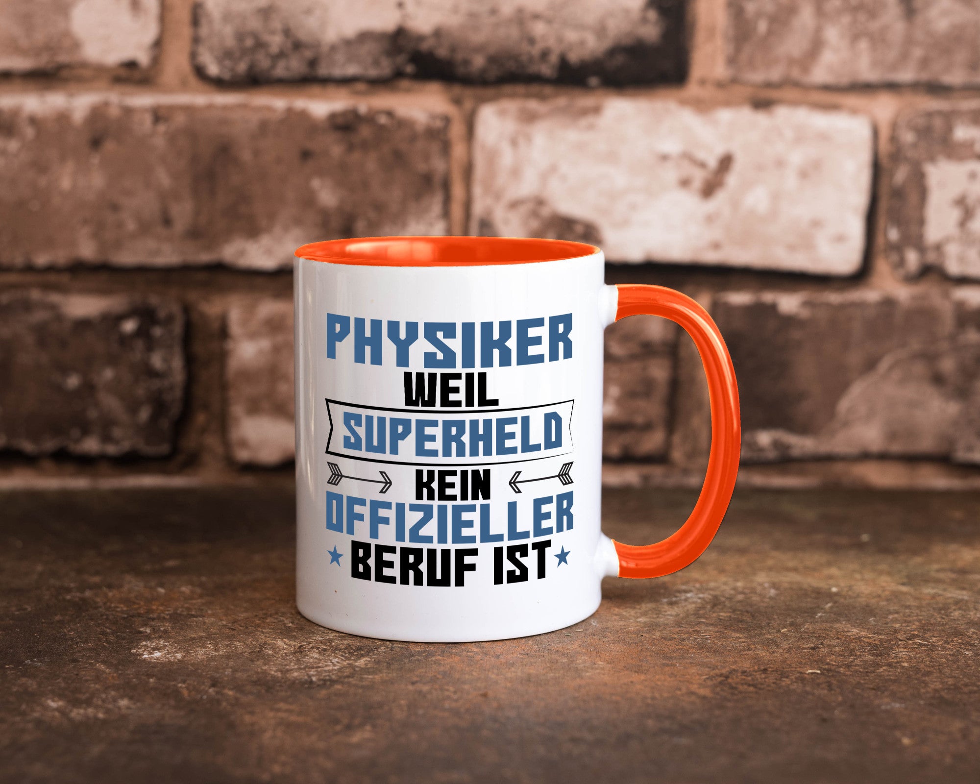 Superheld Physiker | Physik Geschenk Humor Geschenkidee lustiger Spruch Tasse