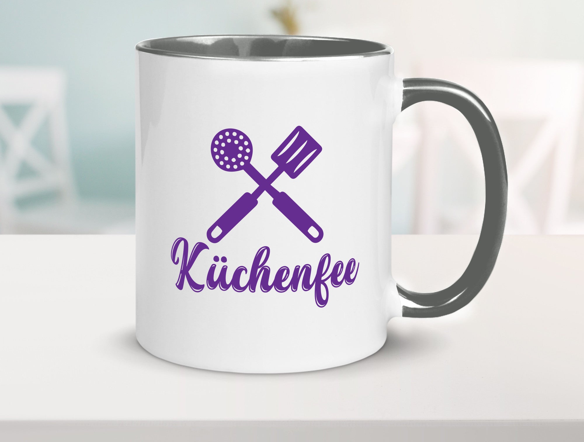 Küchenfee | Mama kocht am besten Muttertag Geschenkidee Familie Humor Tasse