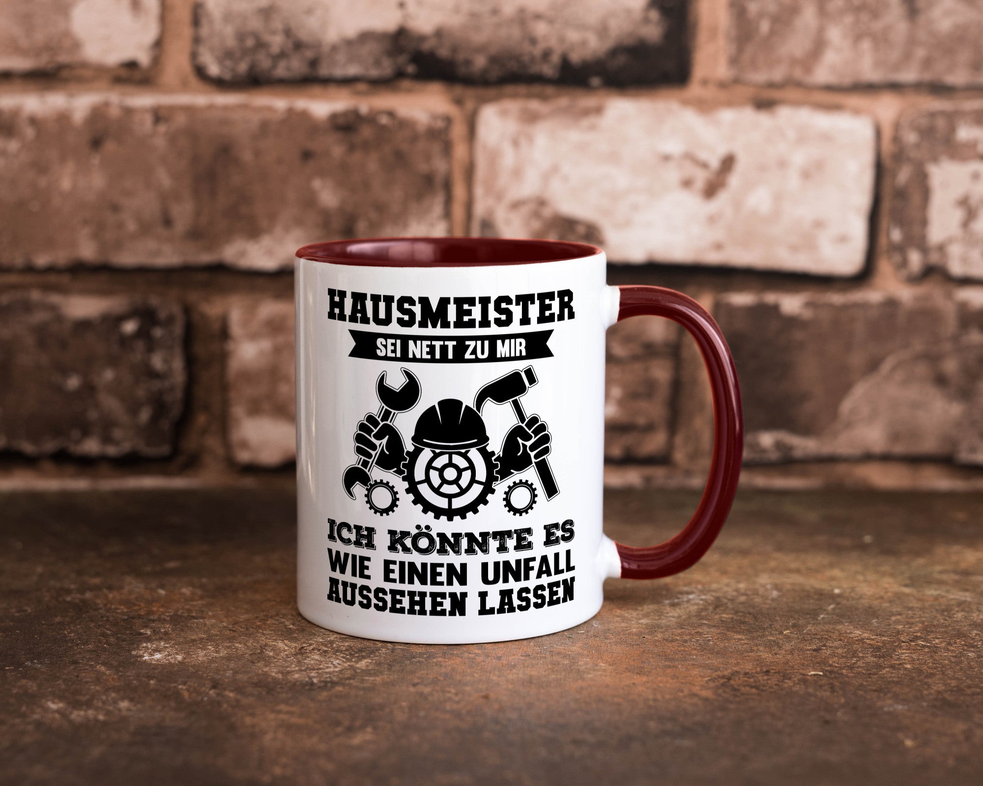 Hausmeister | Es könnte wie ein Unfall aussehen lustig Humor Geschenkidee