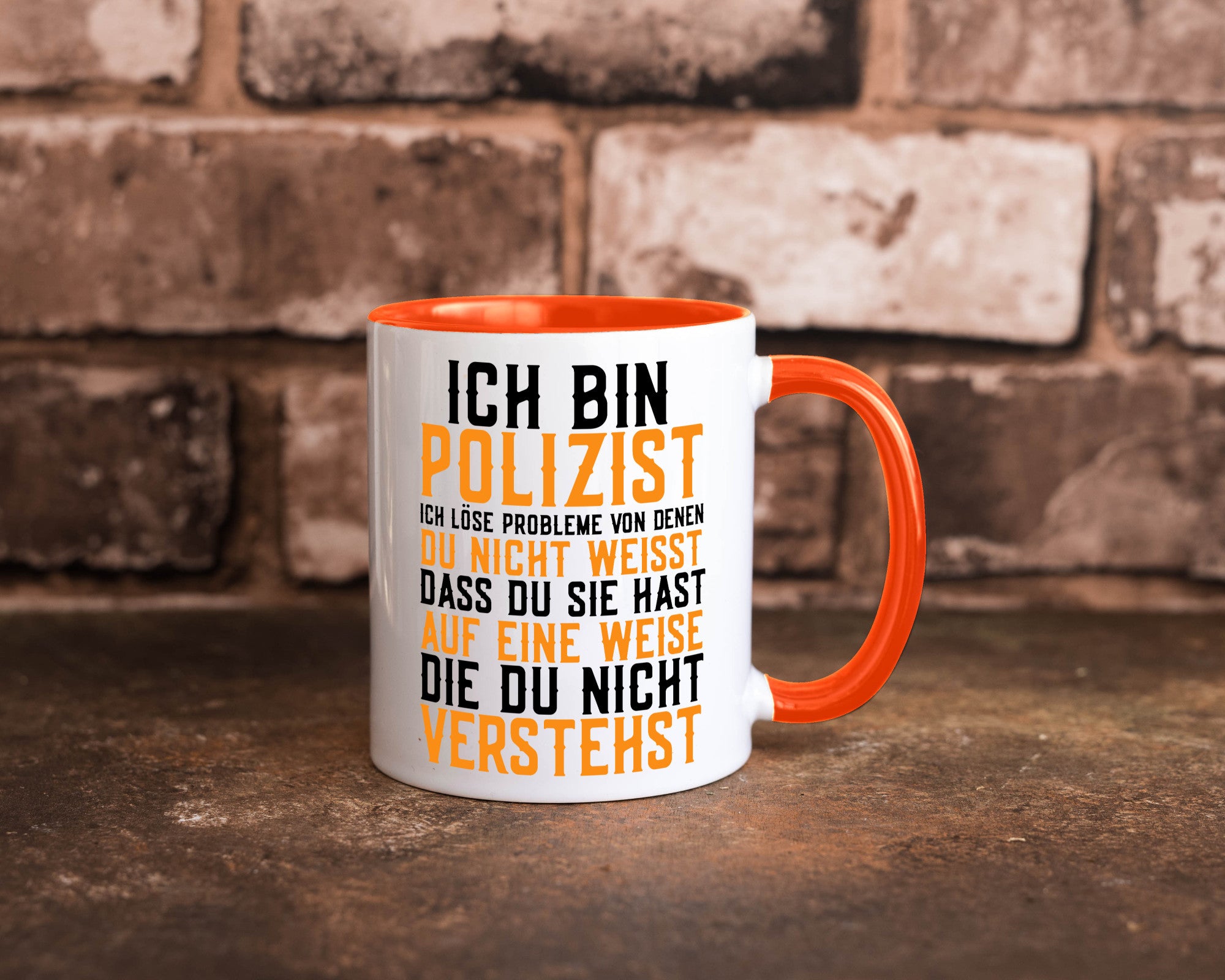 Ich bin Polizist | Polizei Beruf Job lustiger Spruch Geschenk Arbeit Kollegen