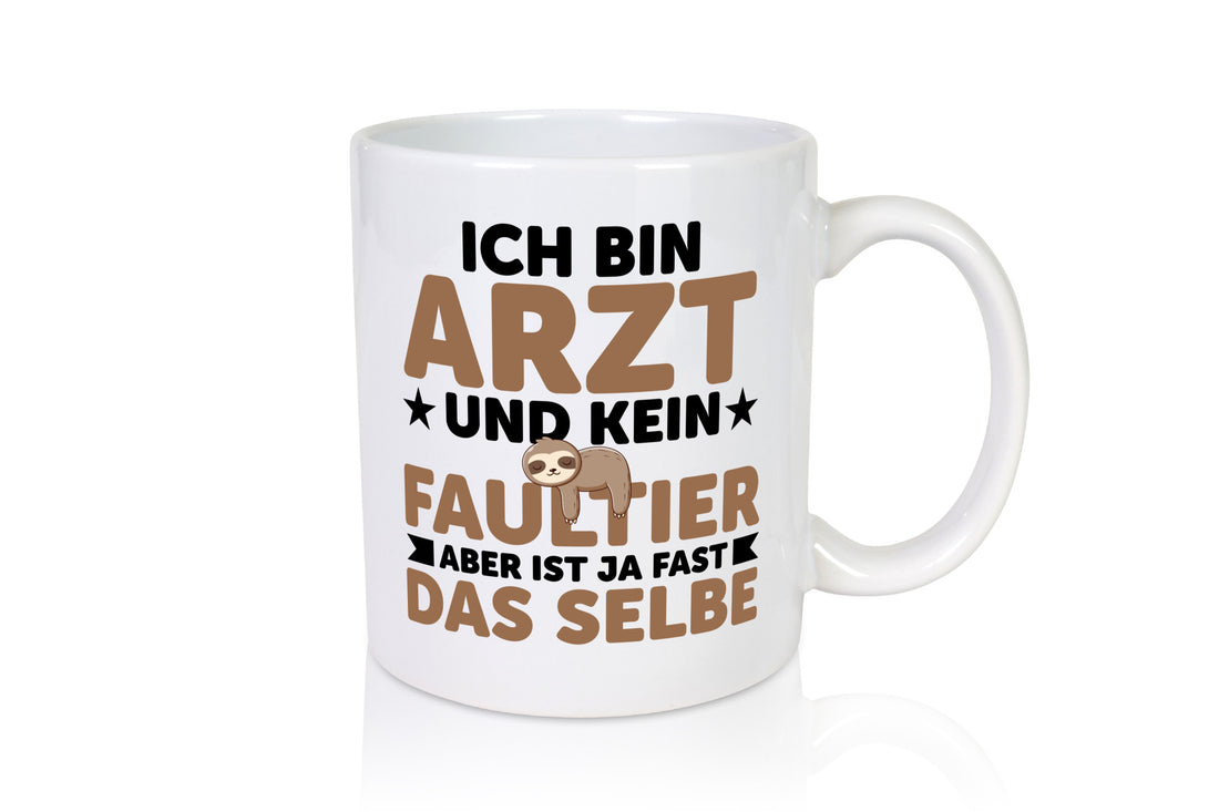 Ich bin kein Faultier: Arzt | Medizin Doktor Facharzt v2 lustig Tierliebhaber